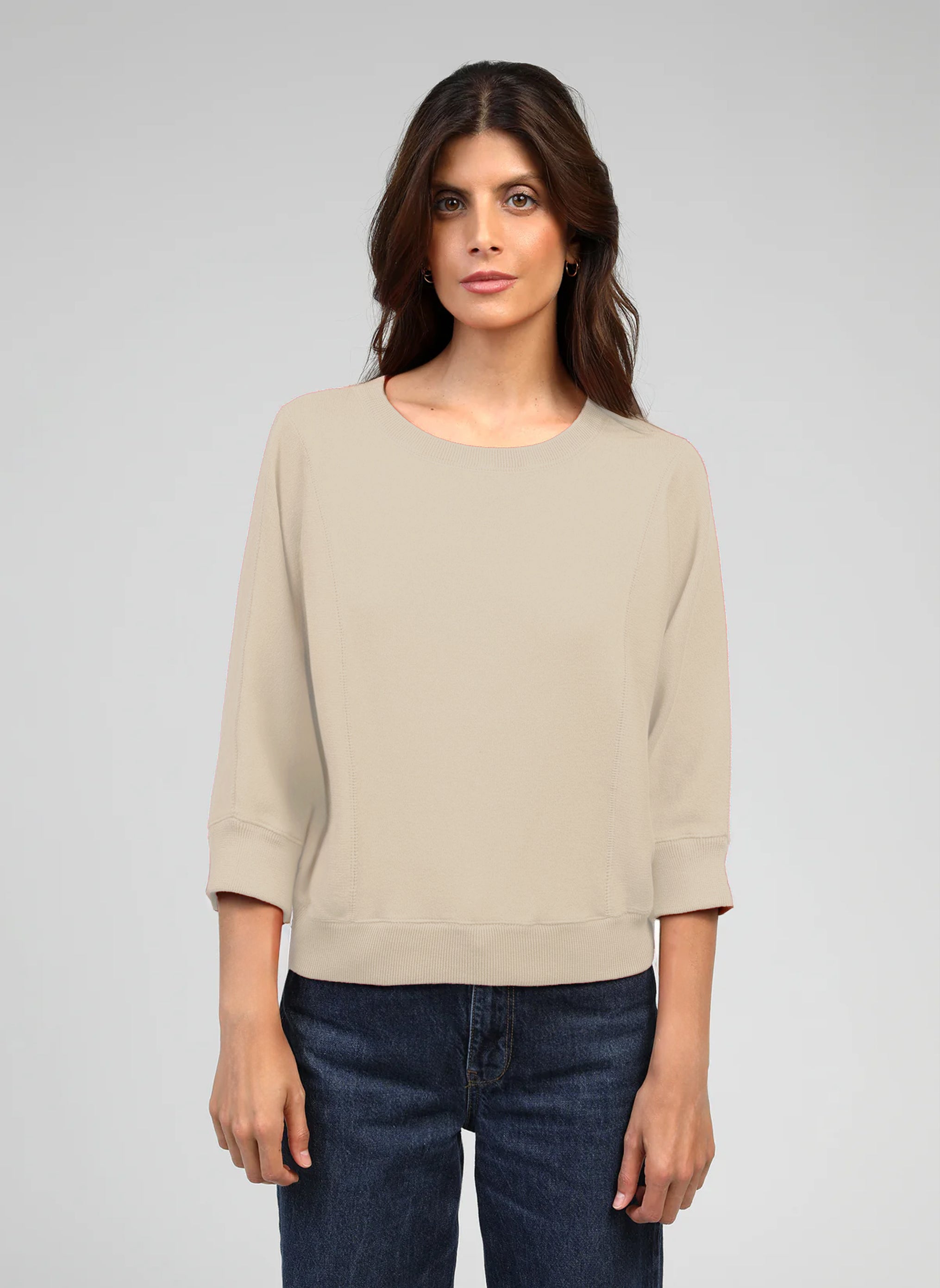PULL BORELOS sable