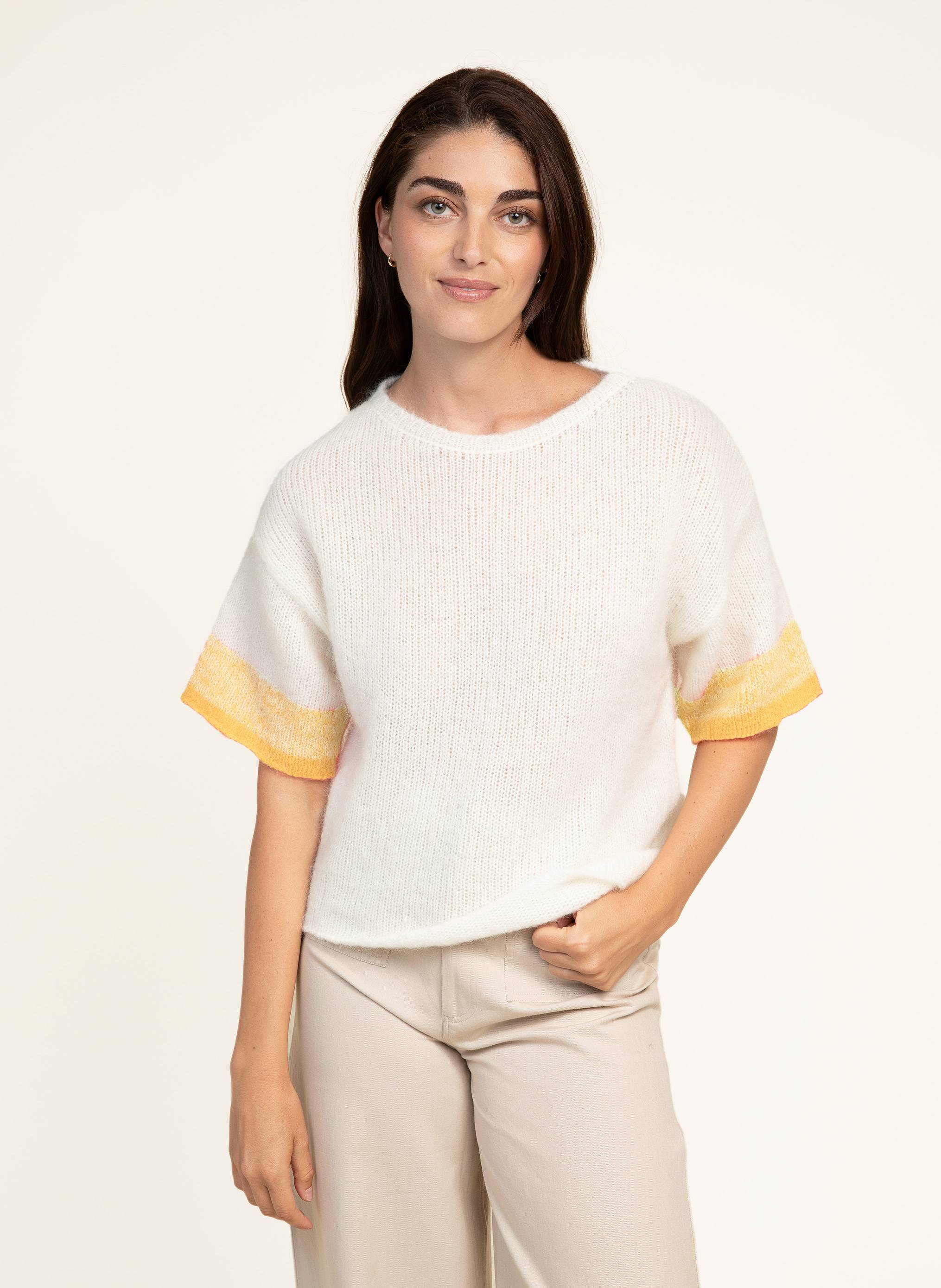 PULL BRANKO ocre