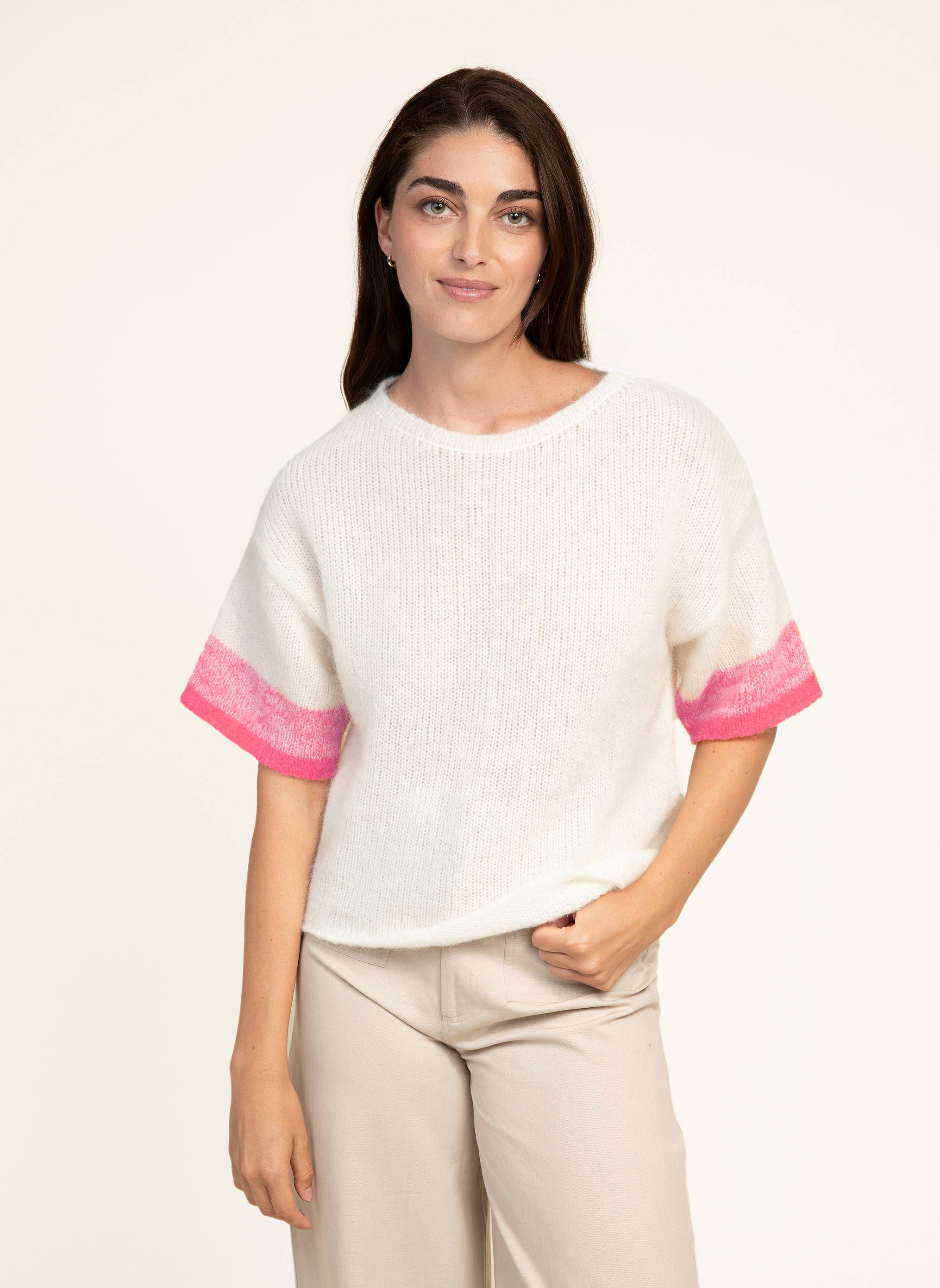 PULL BRANKO rose fluo
