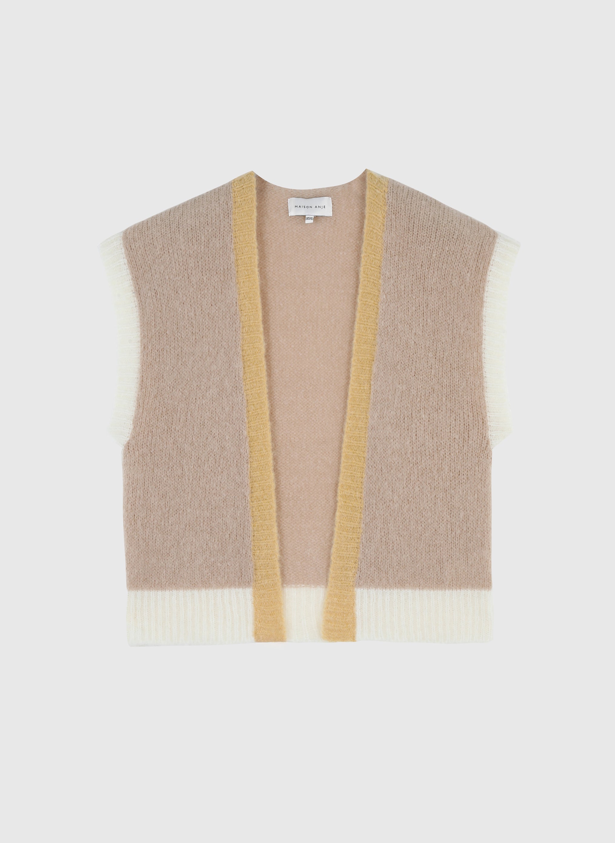 GILET BREDI sable
