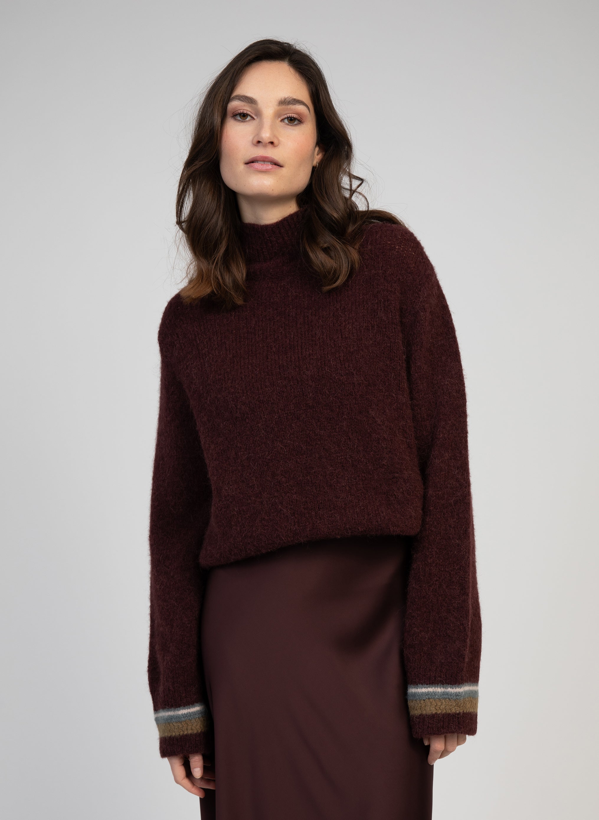 mulberry sweater