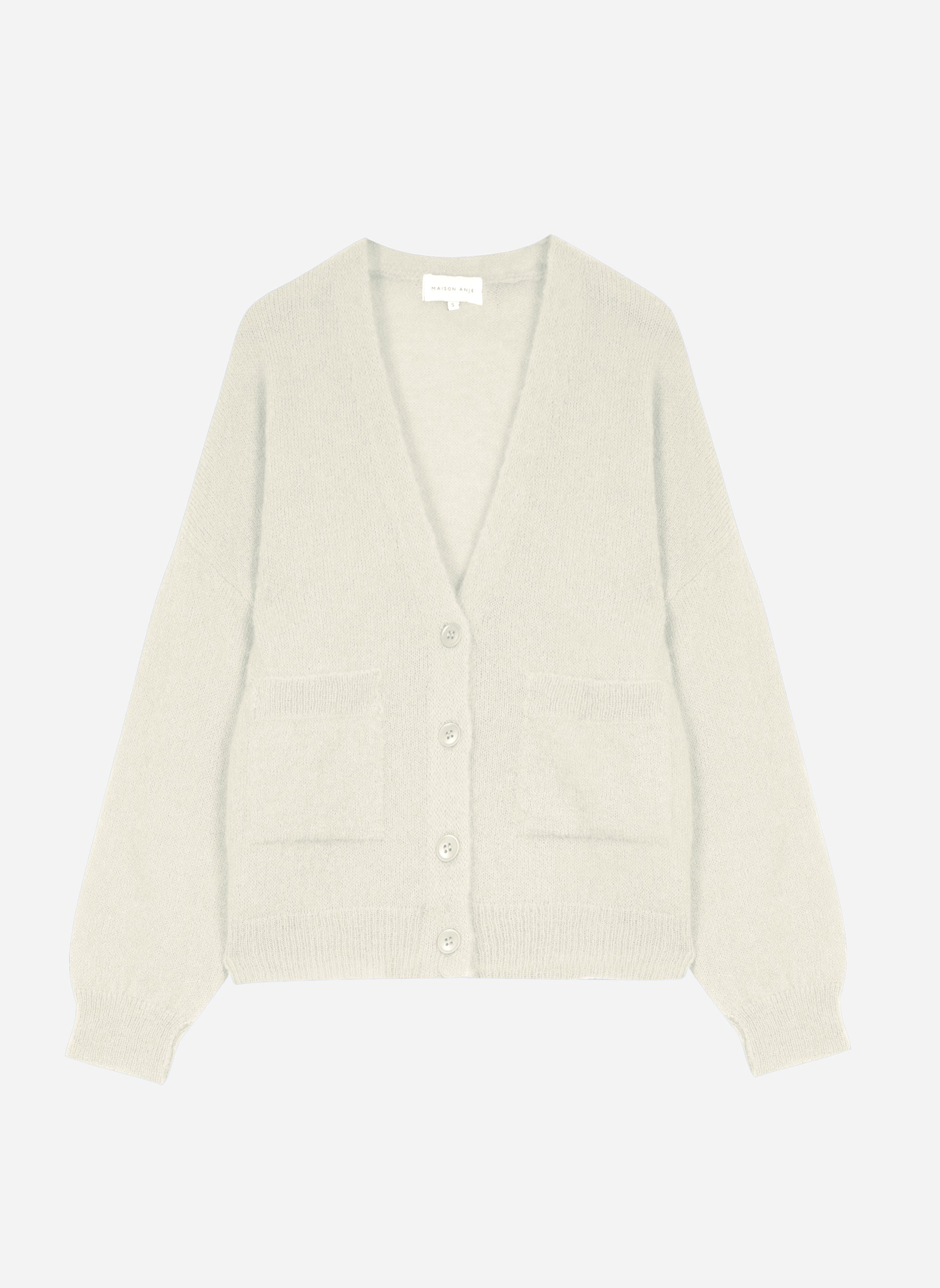 CARDIGAN BRIELLE milk