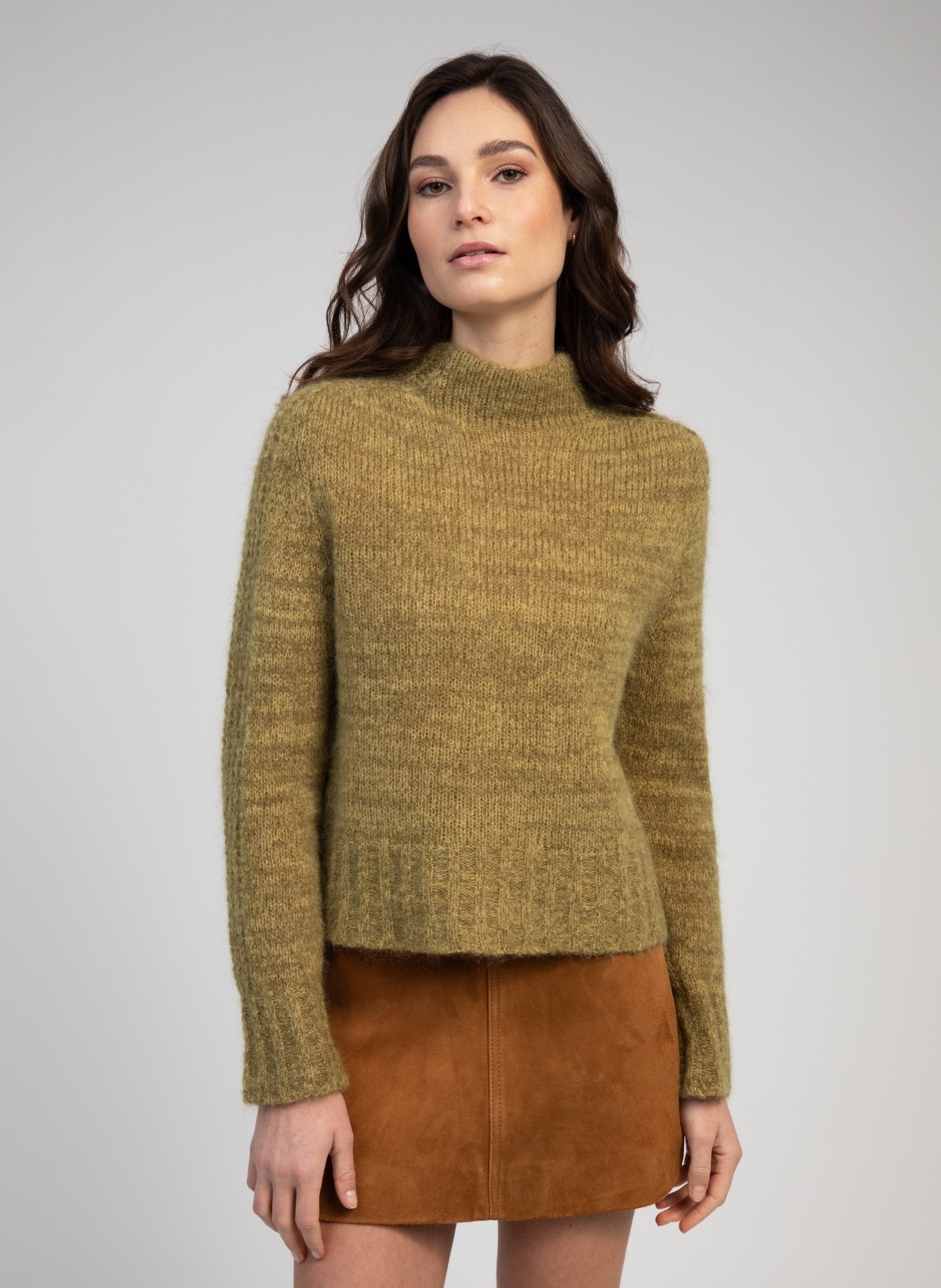 PULL BRIMA olive ch