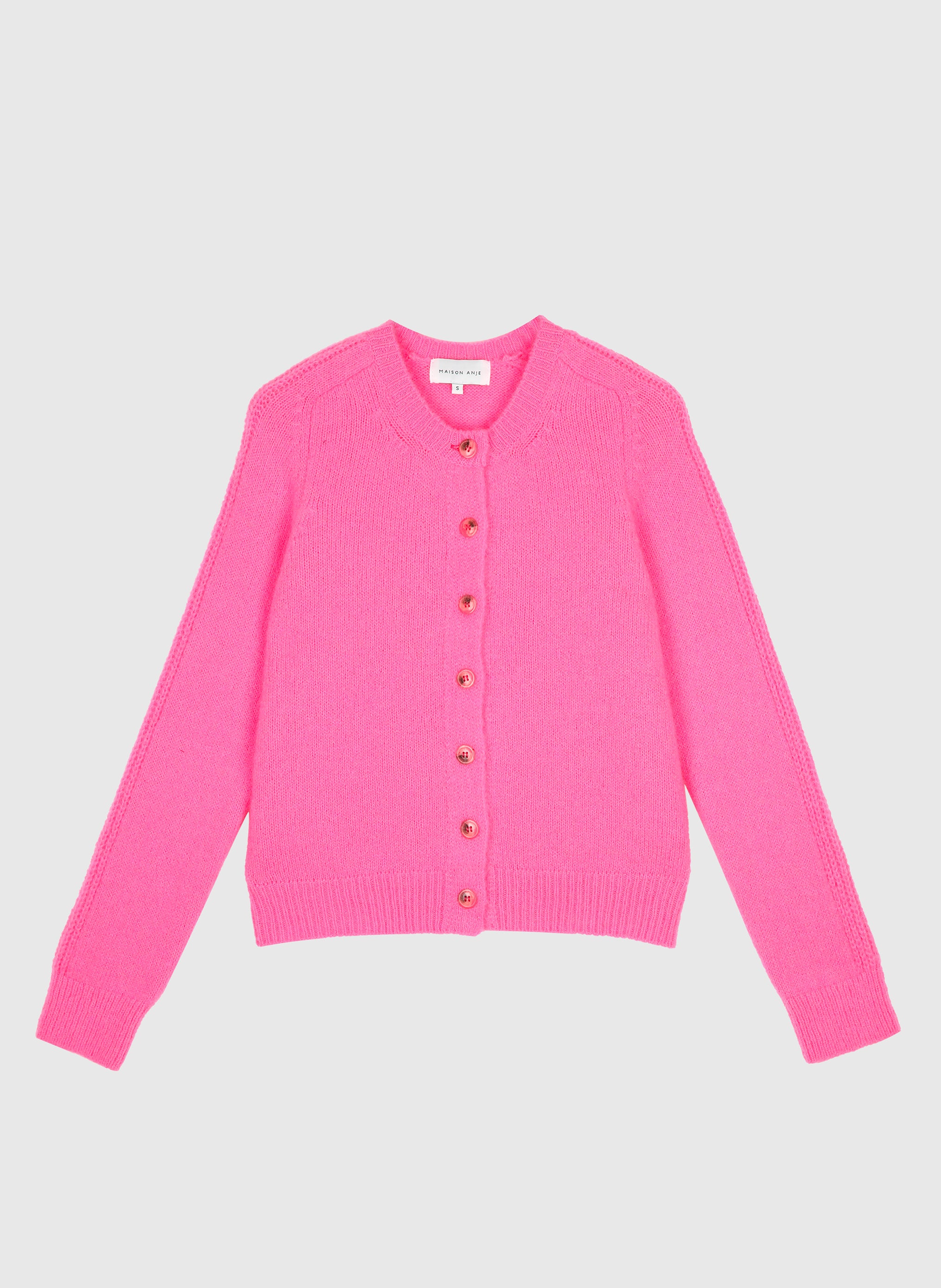 GILET BRUMY rose fluo