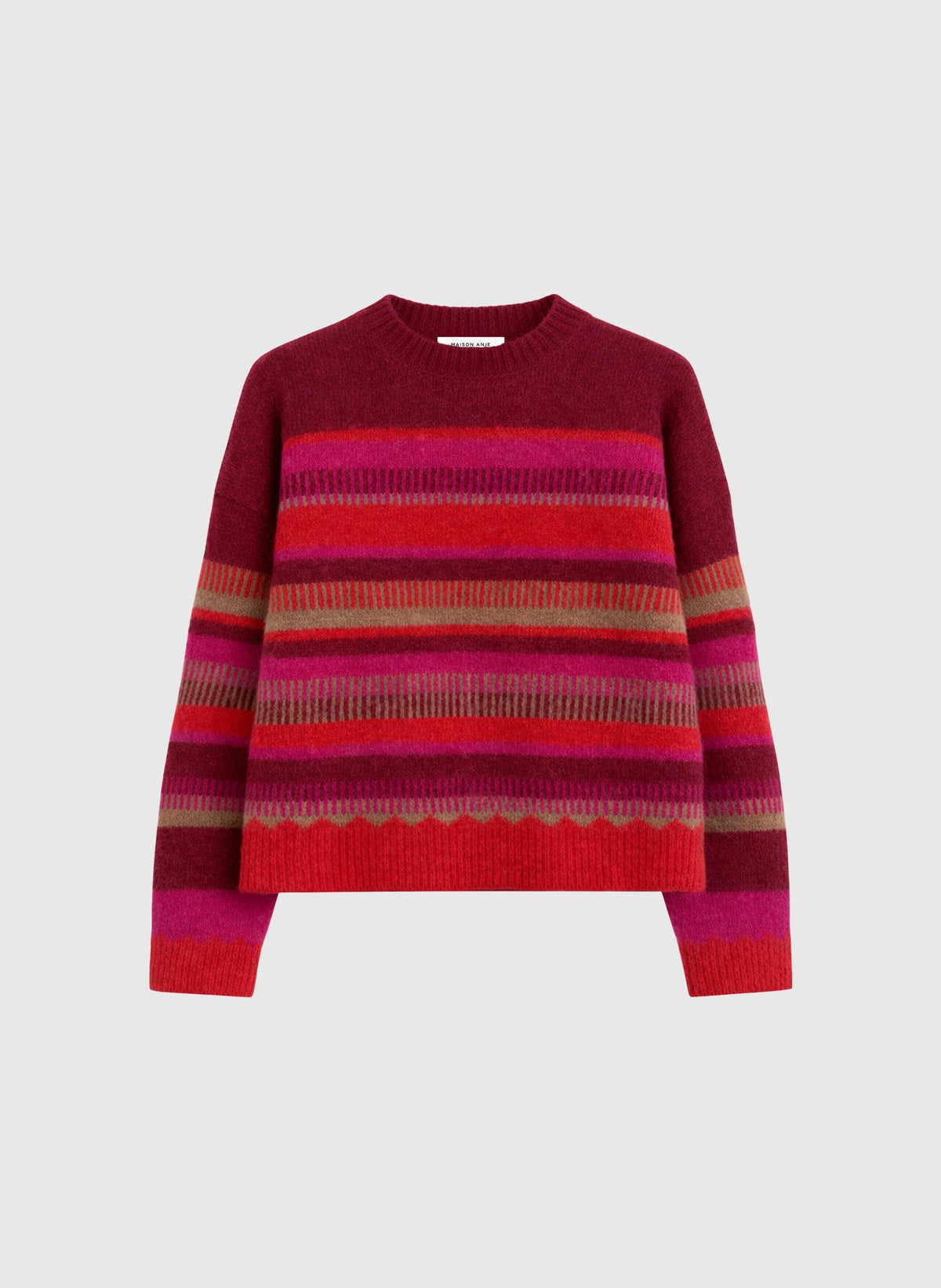 PULL BENEDIAN grenat