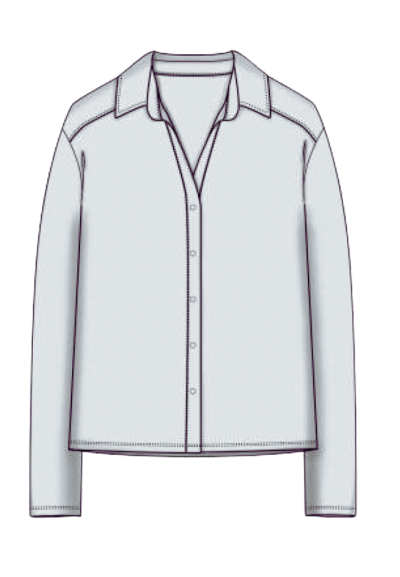 DELTINY white SHIRT