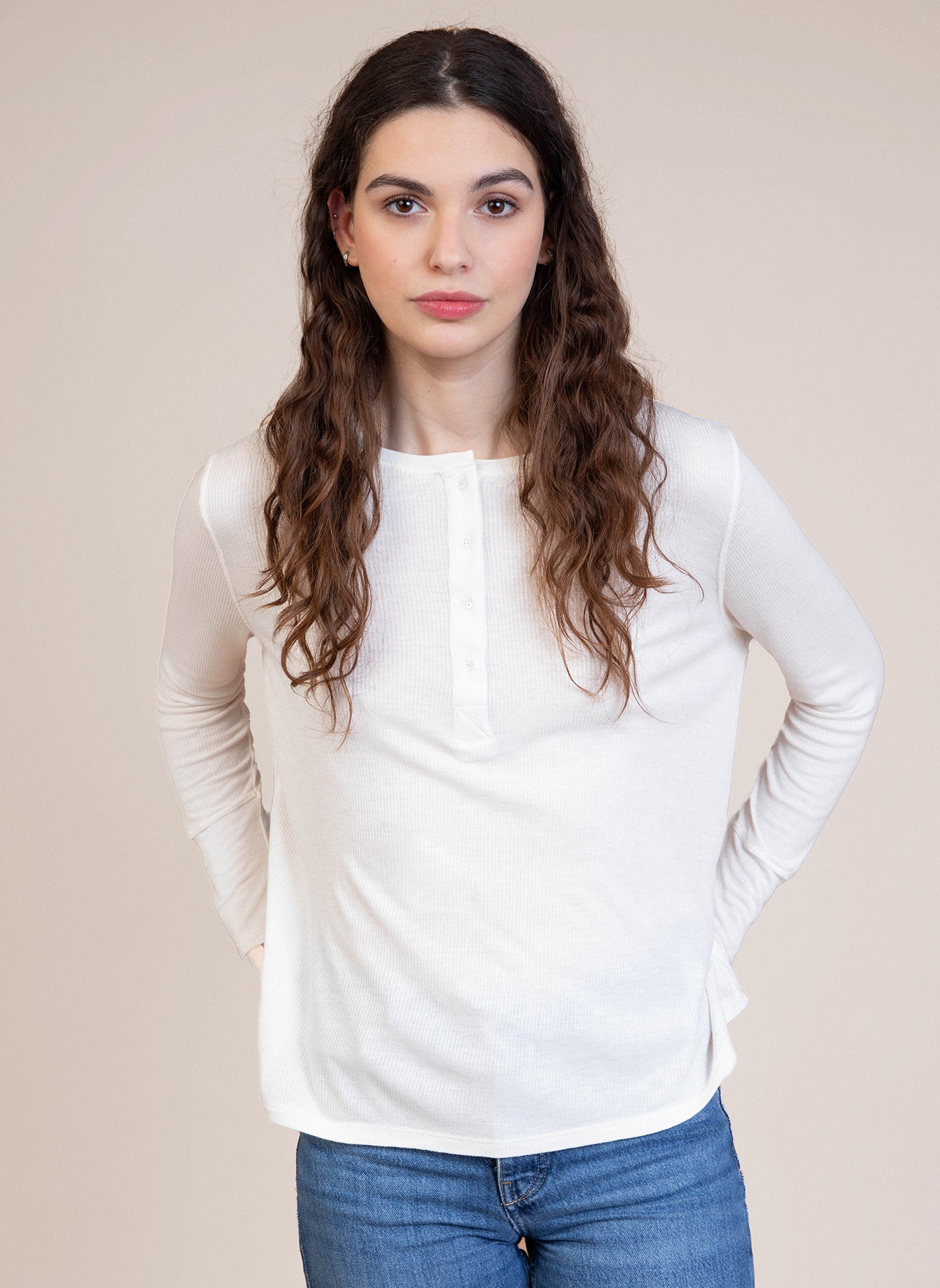 T-SHIRT DELORA off white