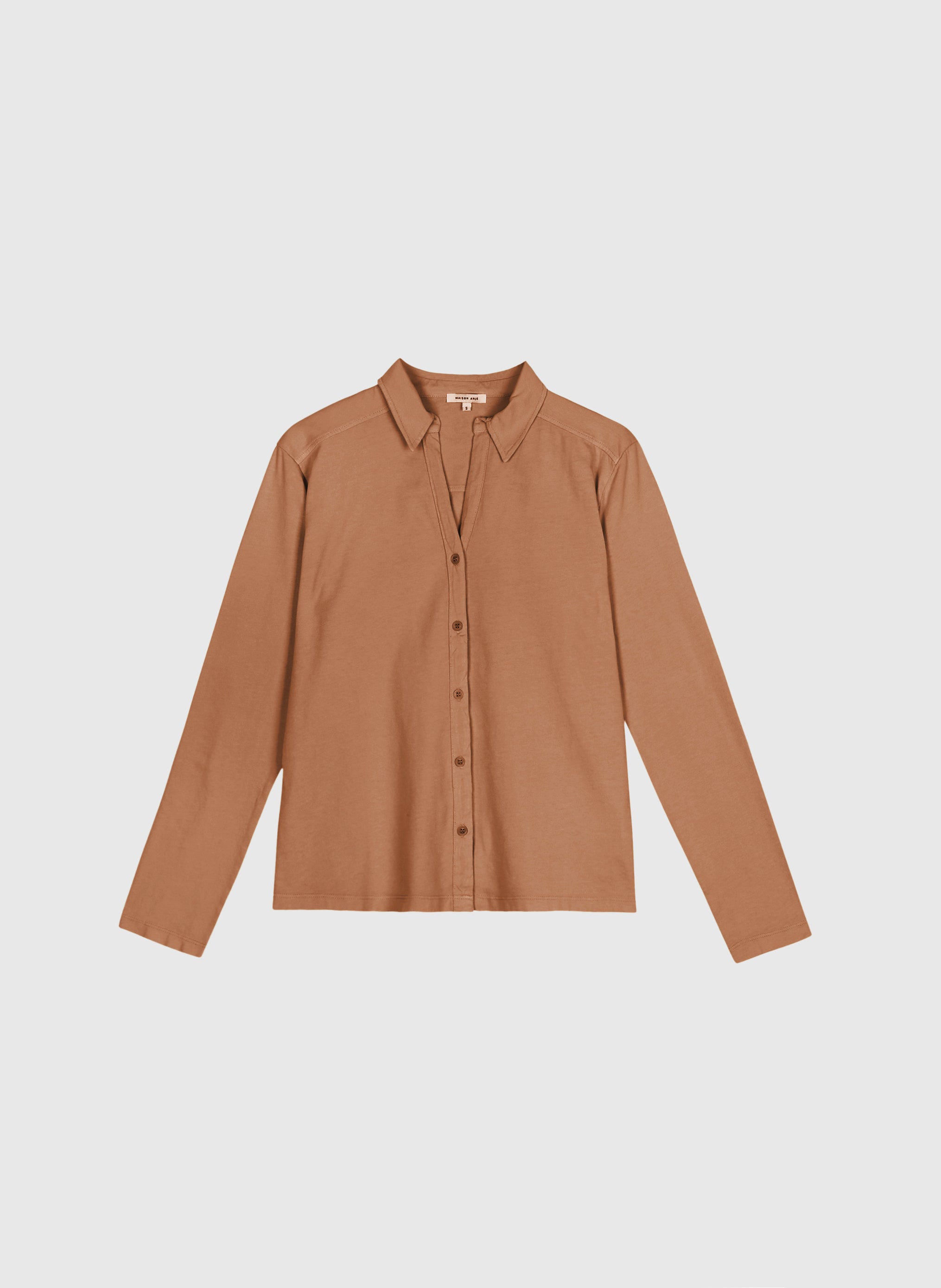 CHEMISE DELTINY cacao