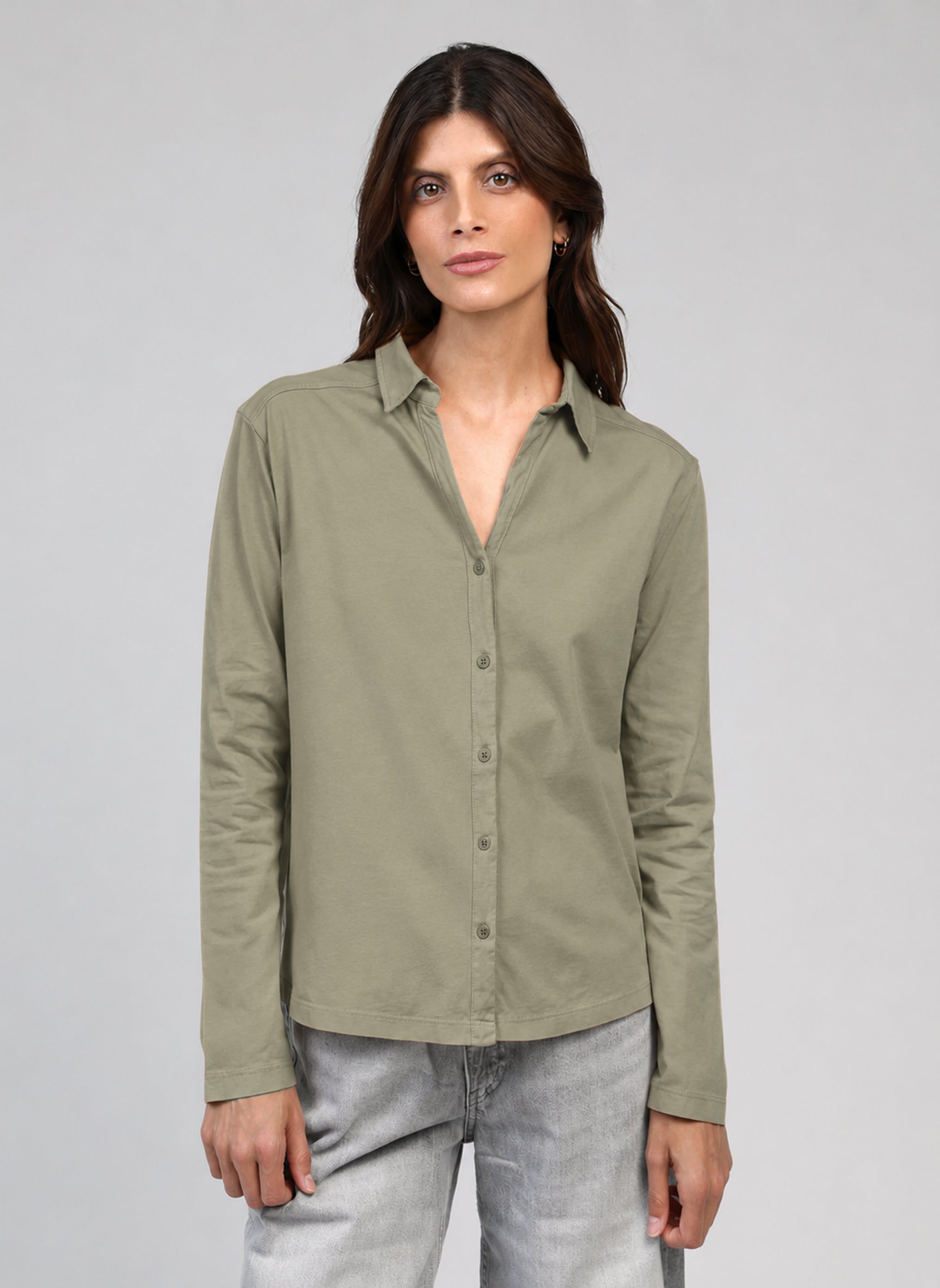 CHEMISE DELTINY kaki