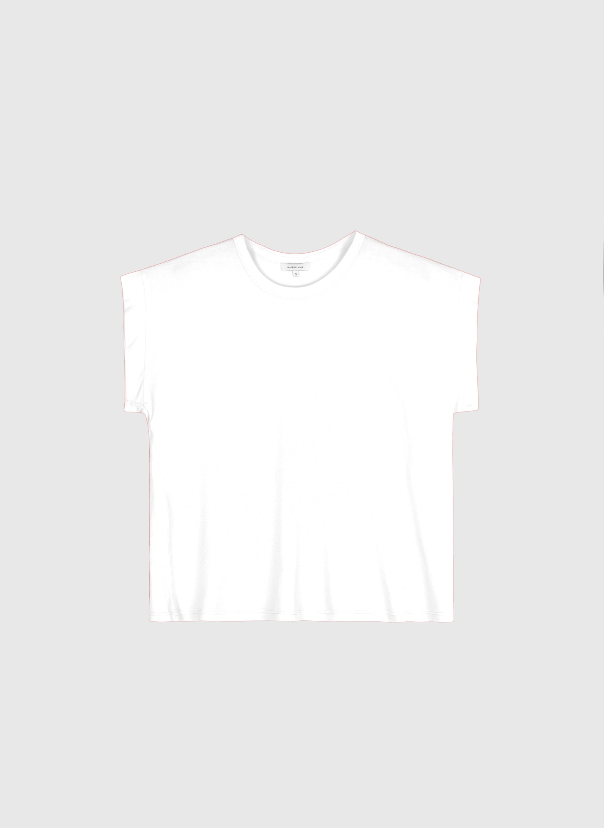 T-SHIRT DORIANA white