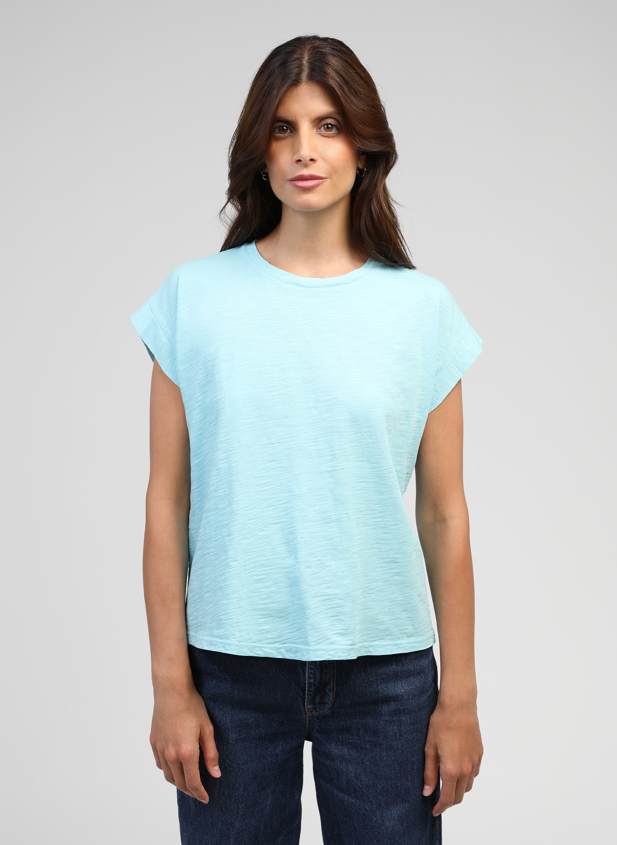 T-SHIRT DORIETA lagoon