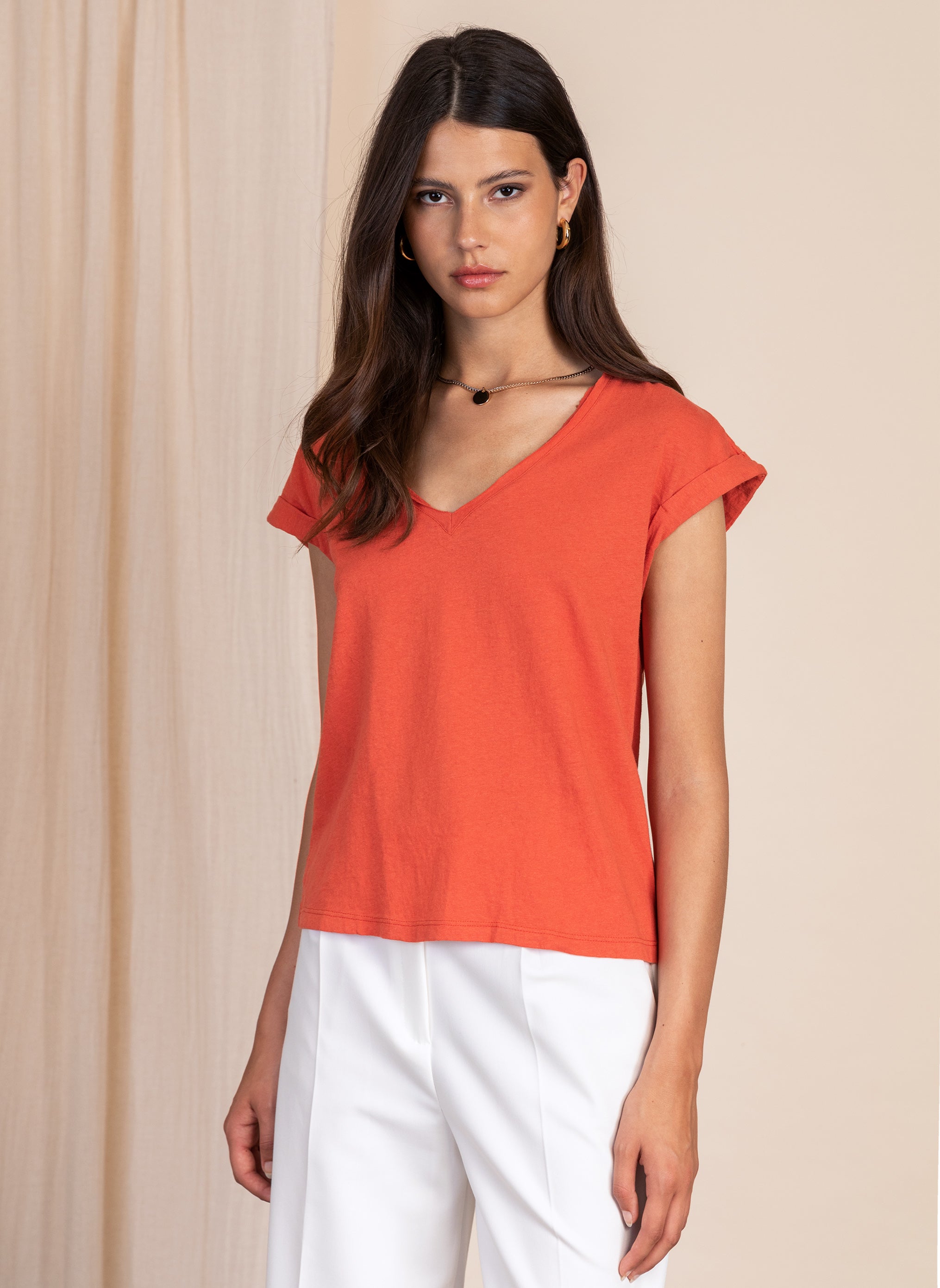 T-SHIRT DRELI sanguine