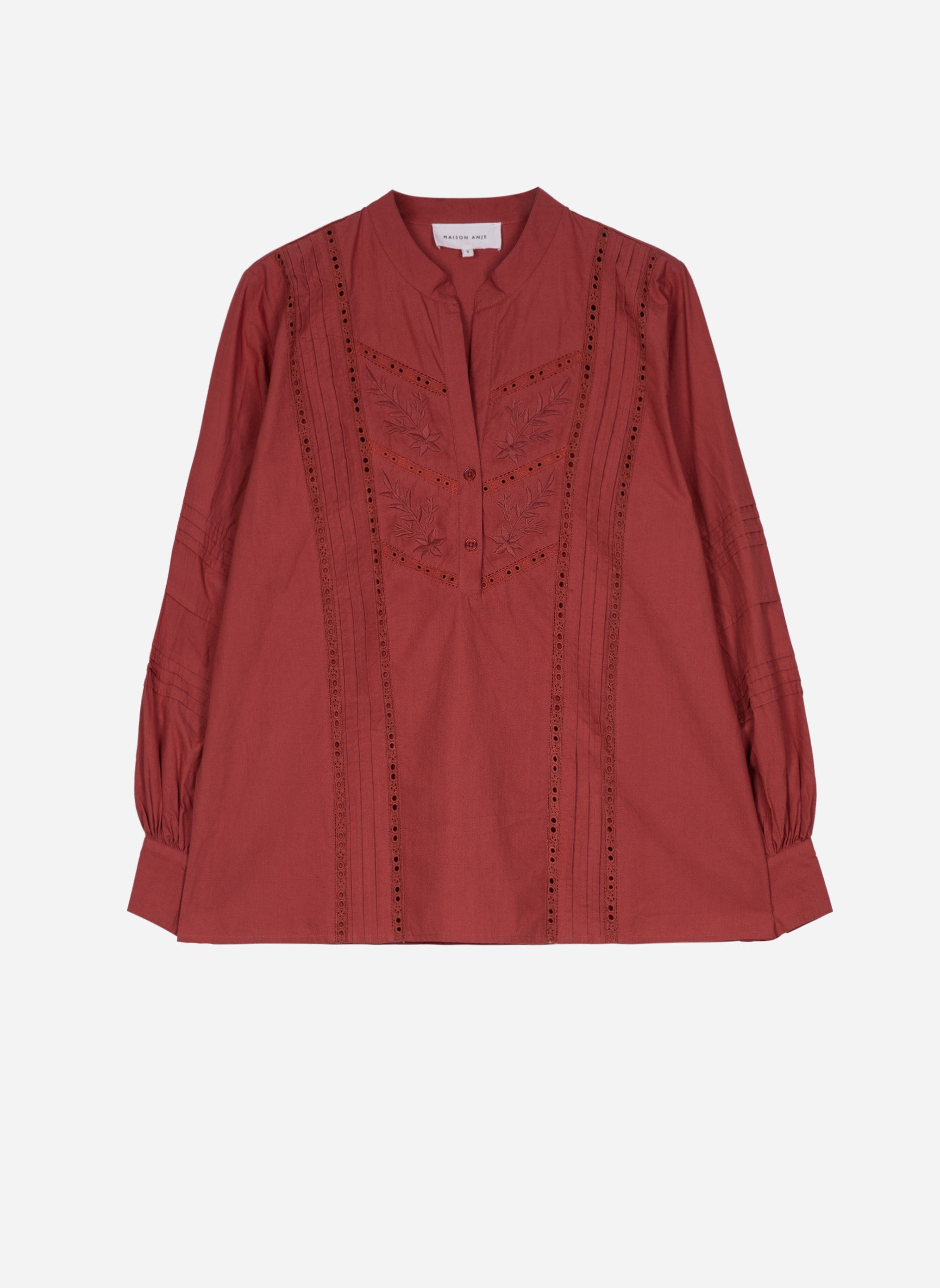 CHEMISE IDALINA cannelle