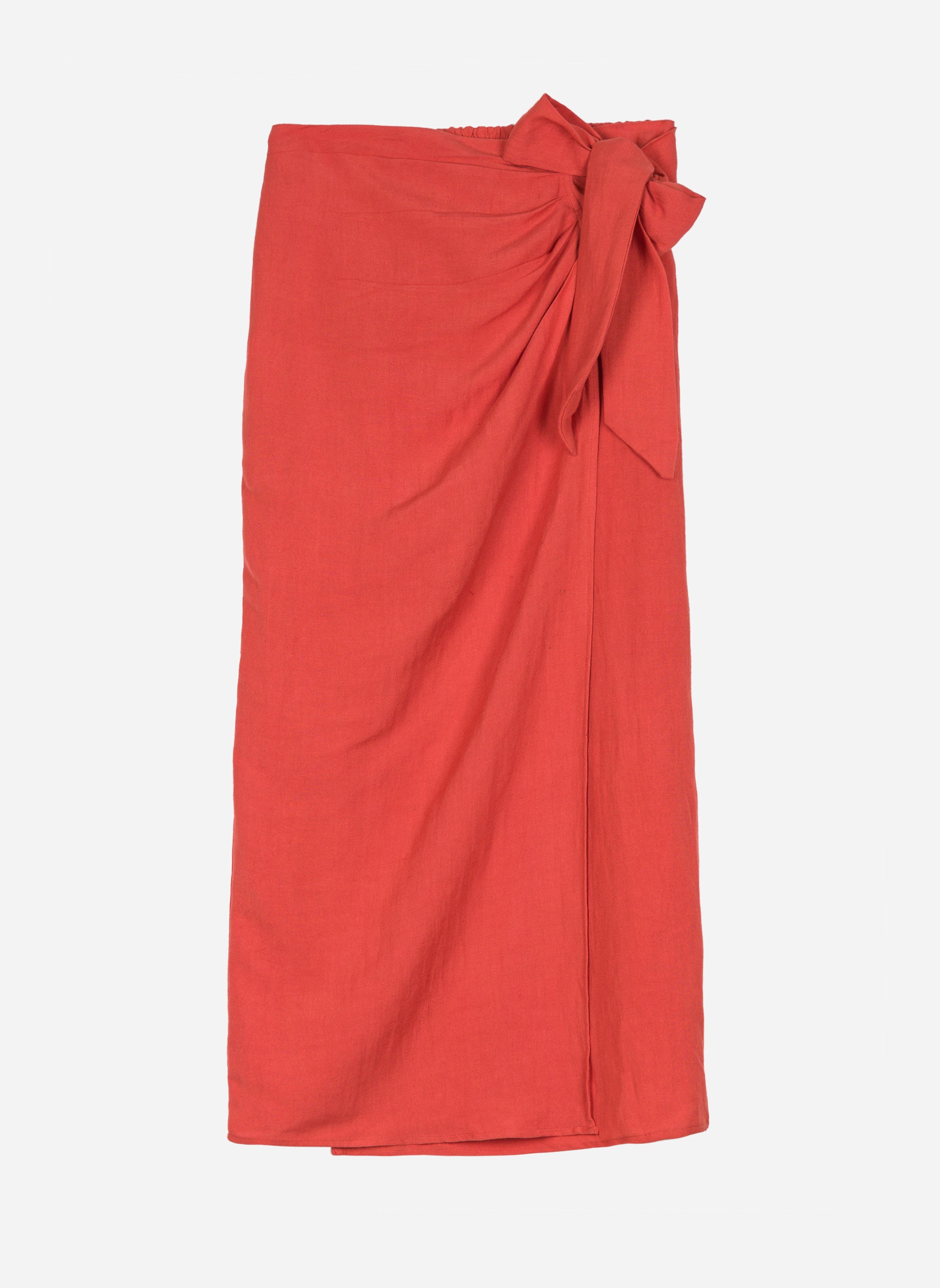 ISATIS terracotta SKIRT