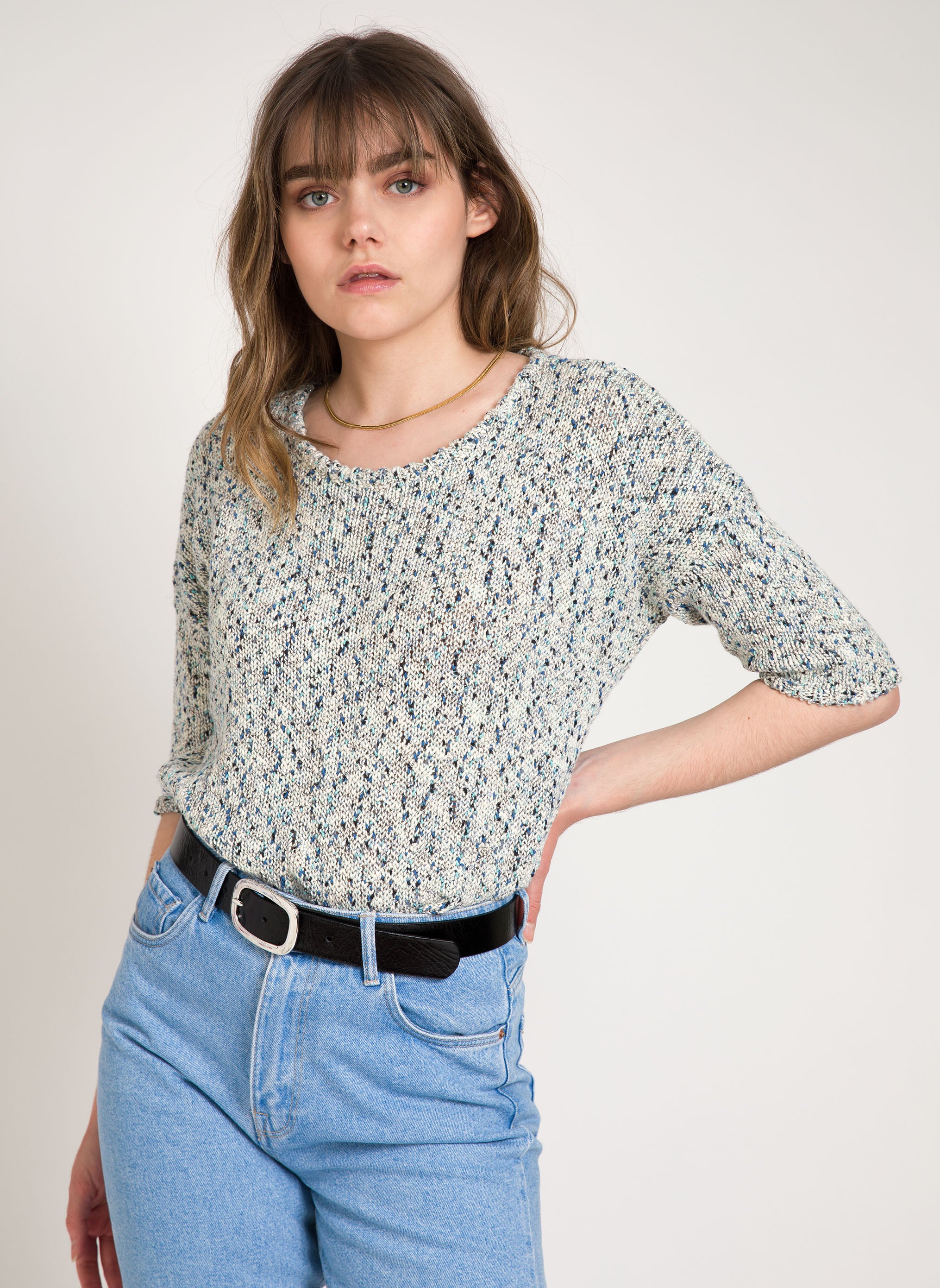 PULL LECRANBERRY aqua