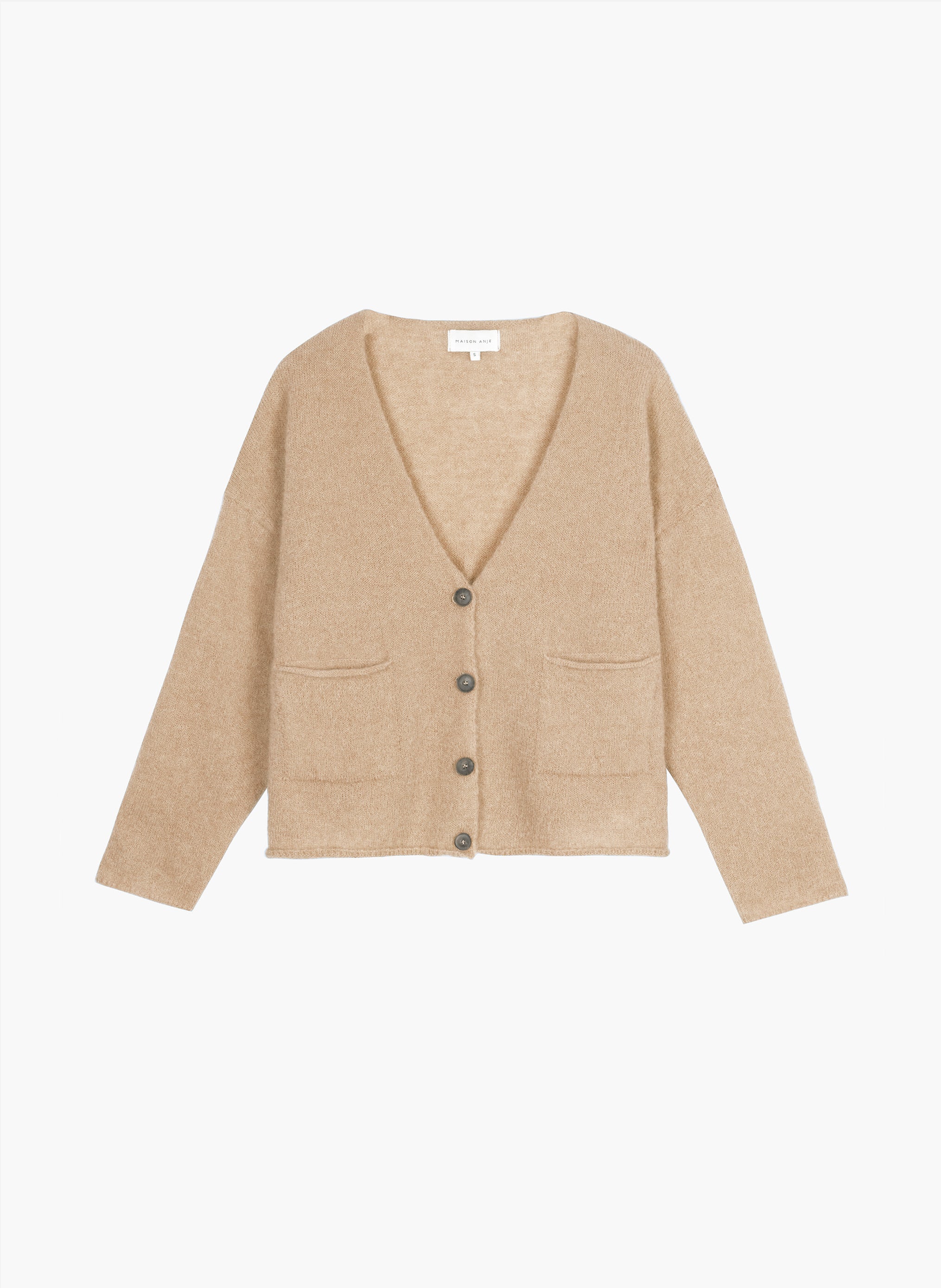 CARDIGAN BRAZA beige