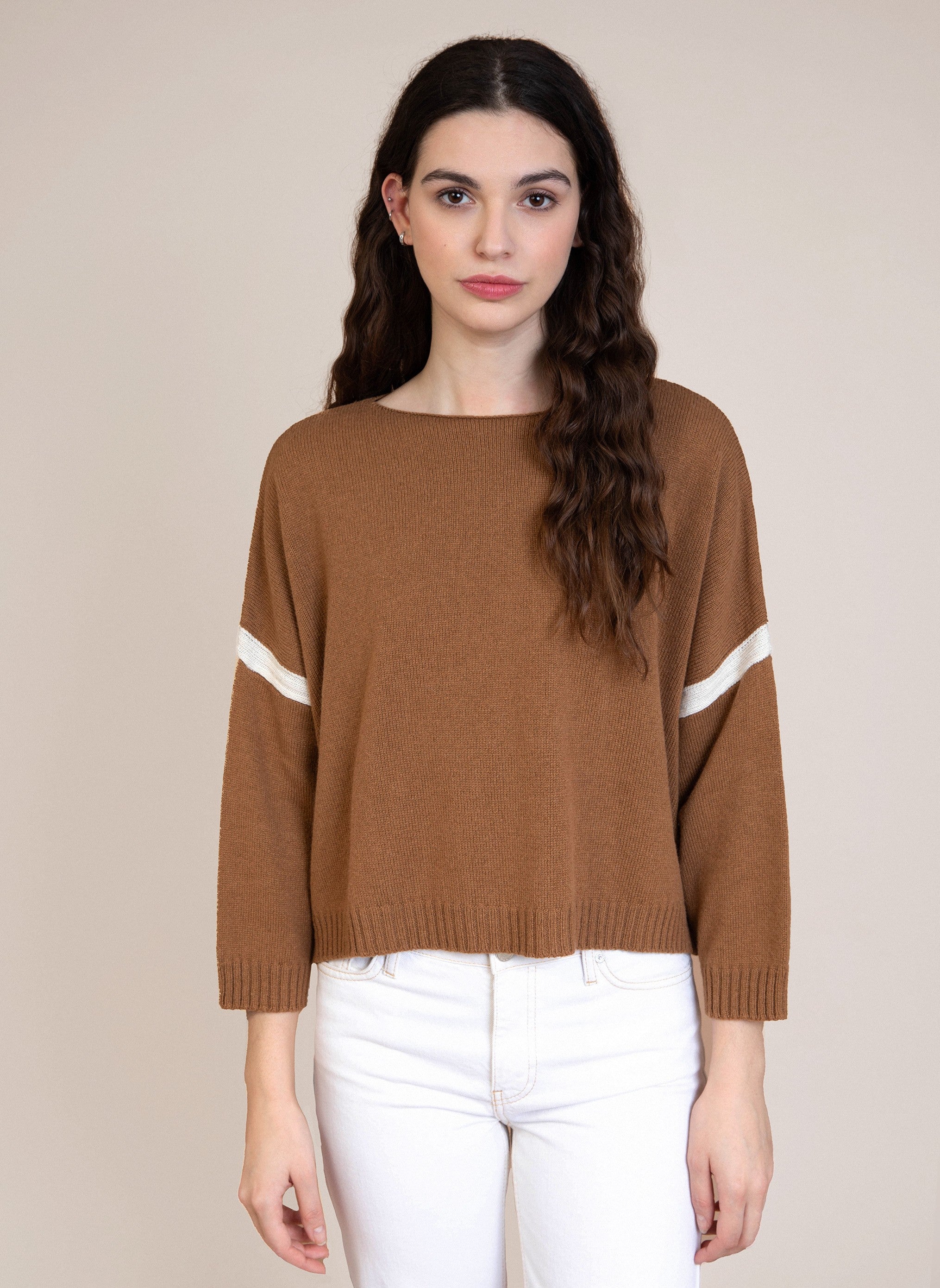 PULL BLOUKEUR chestnut