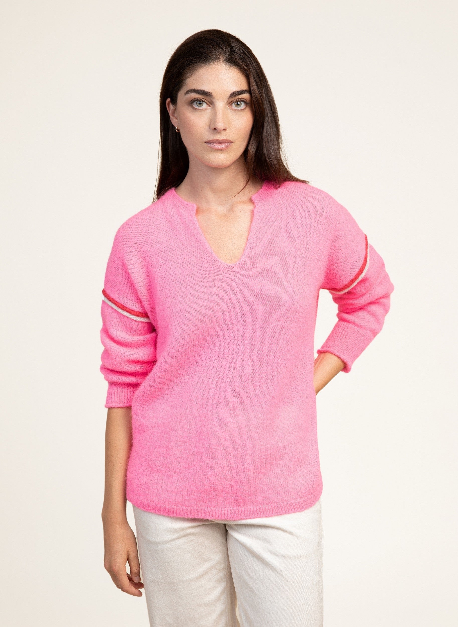 BRENT PULL in neon pink
