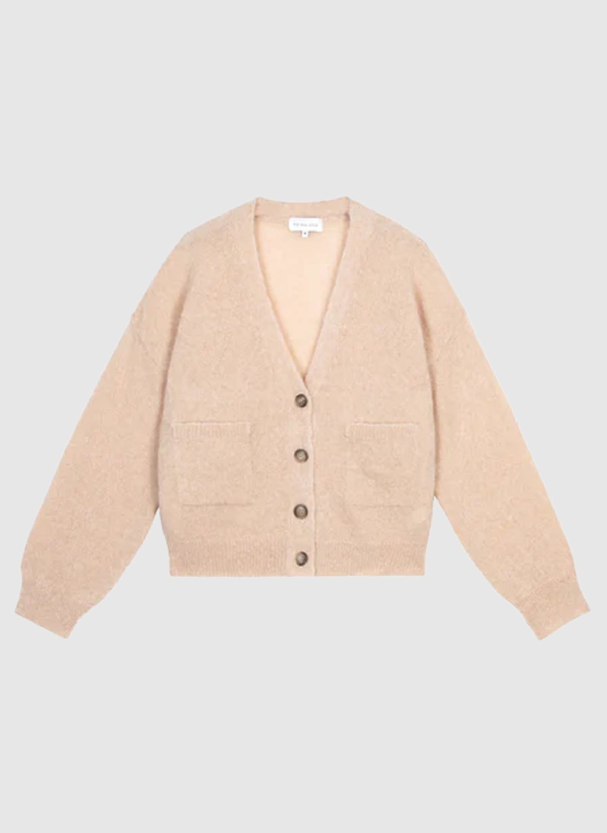 CARDIGAN BRIELLE latte