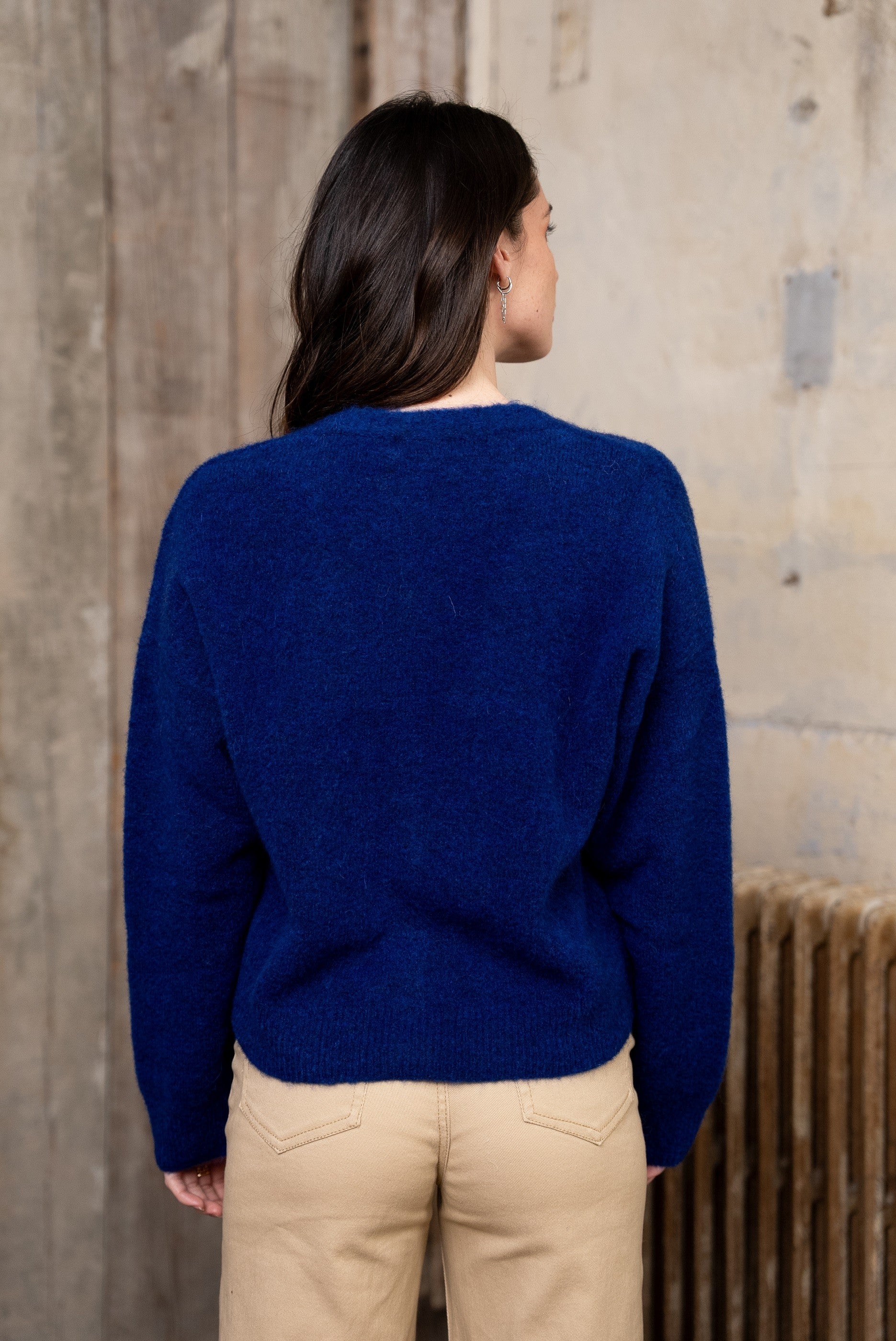 CARDIGAN BRIELLY ebene