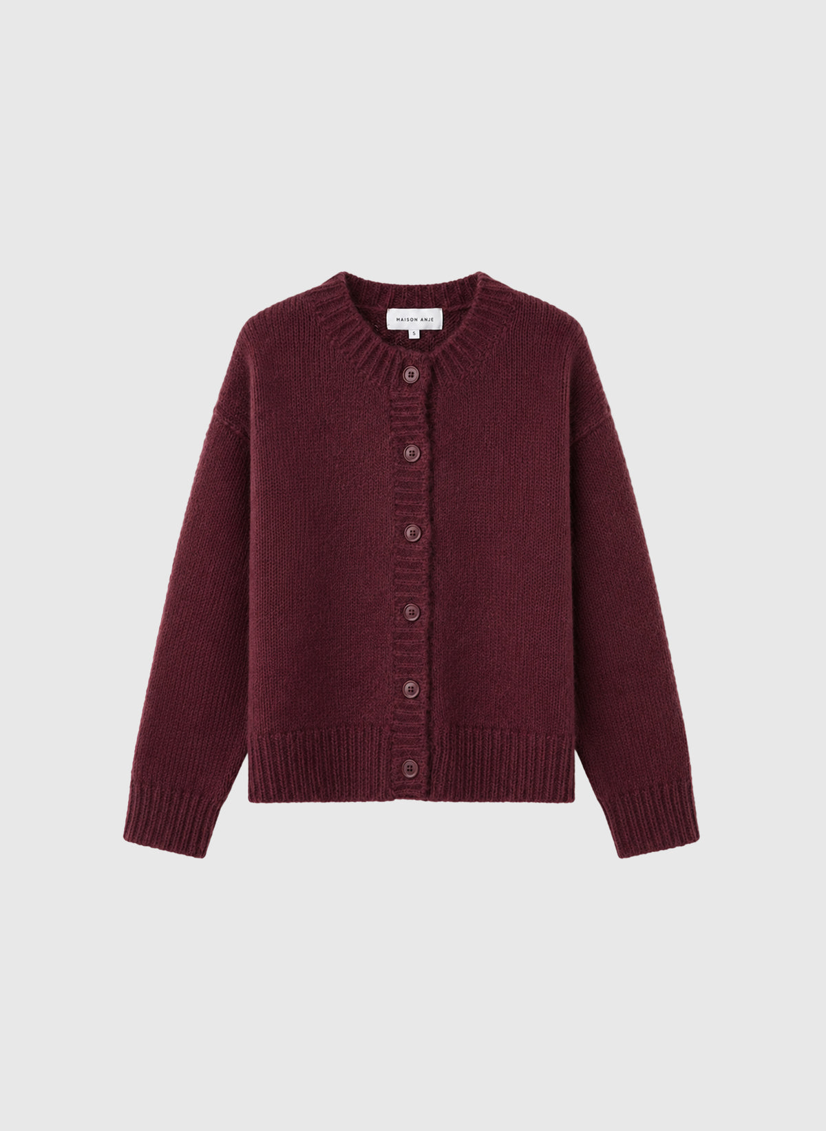 GILET BRITANA grenat