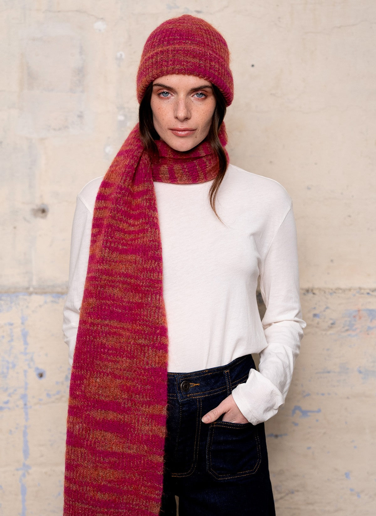 BONNET BULIA raspberry