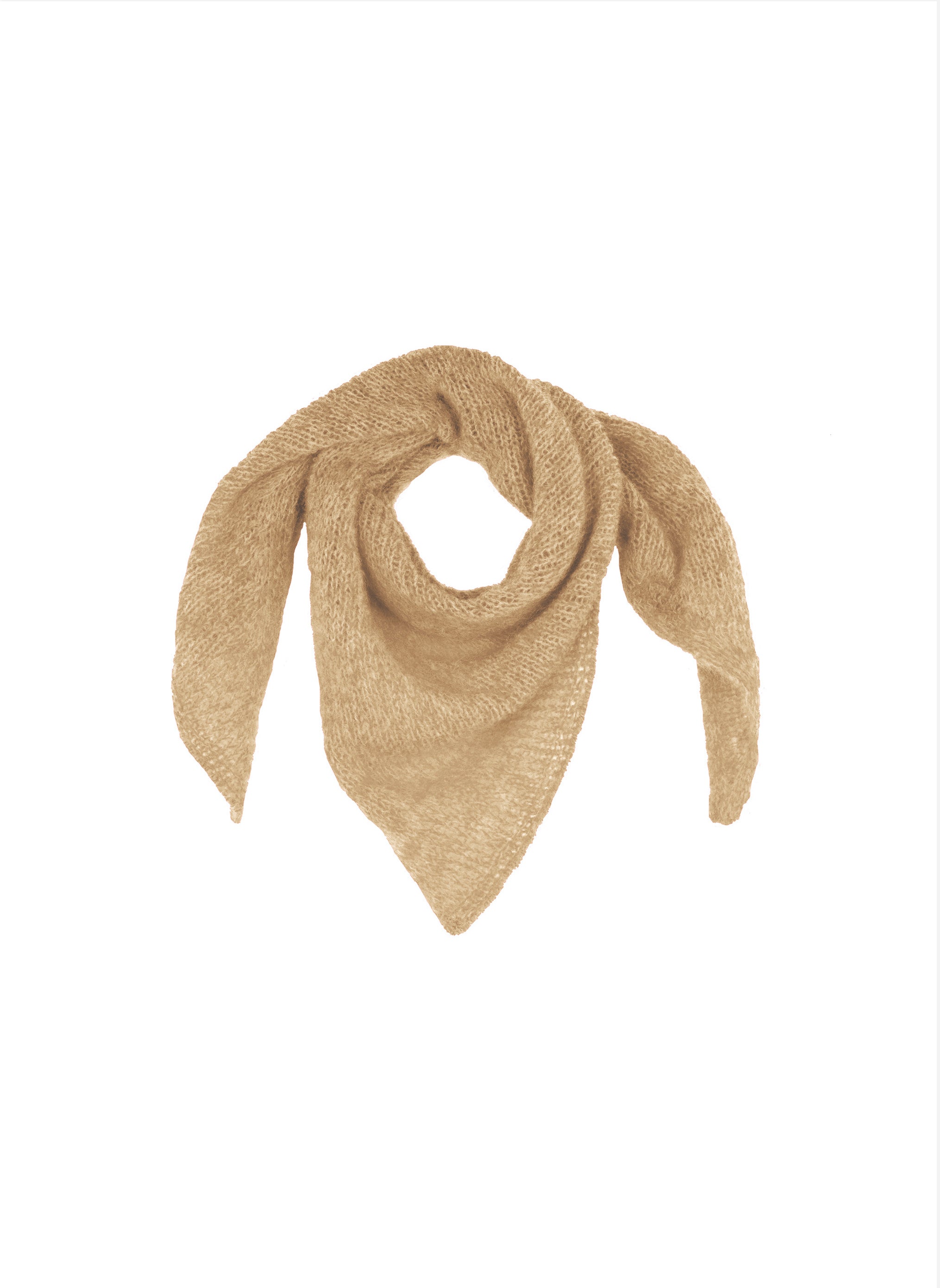 ECHARPE BAZATE camel ch