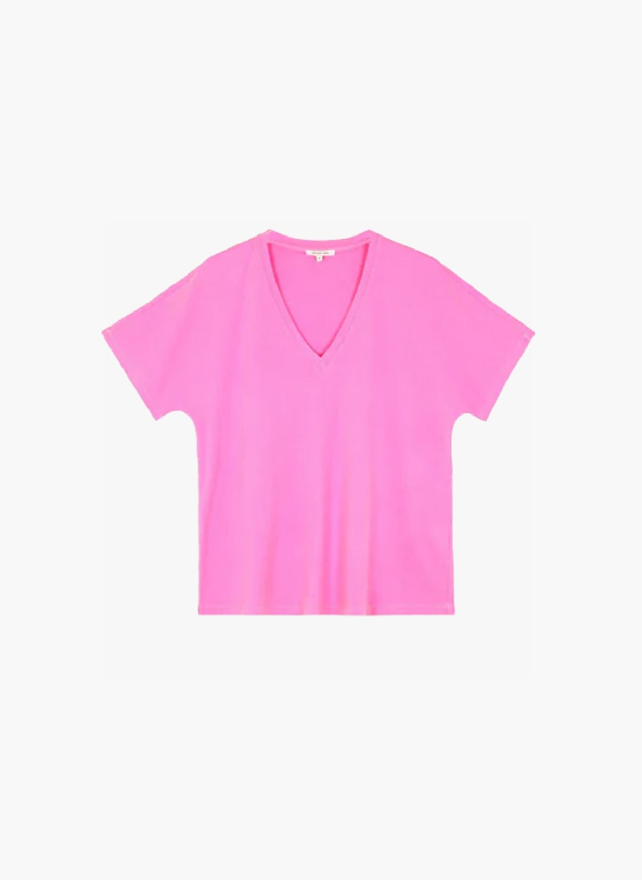 T-SHIRT DAVINY ROSE fluorescent pink