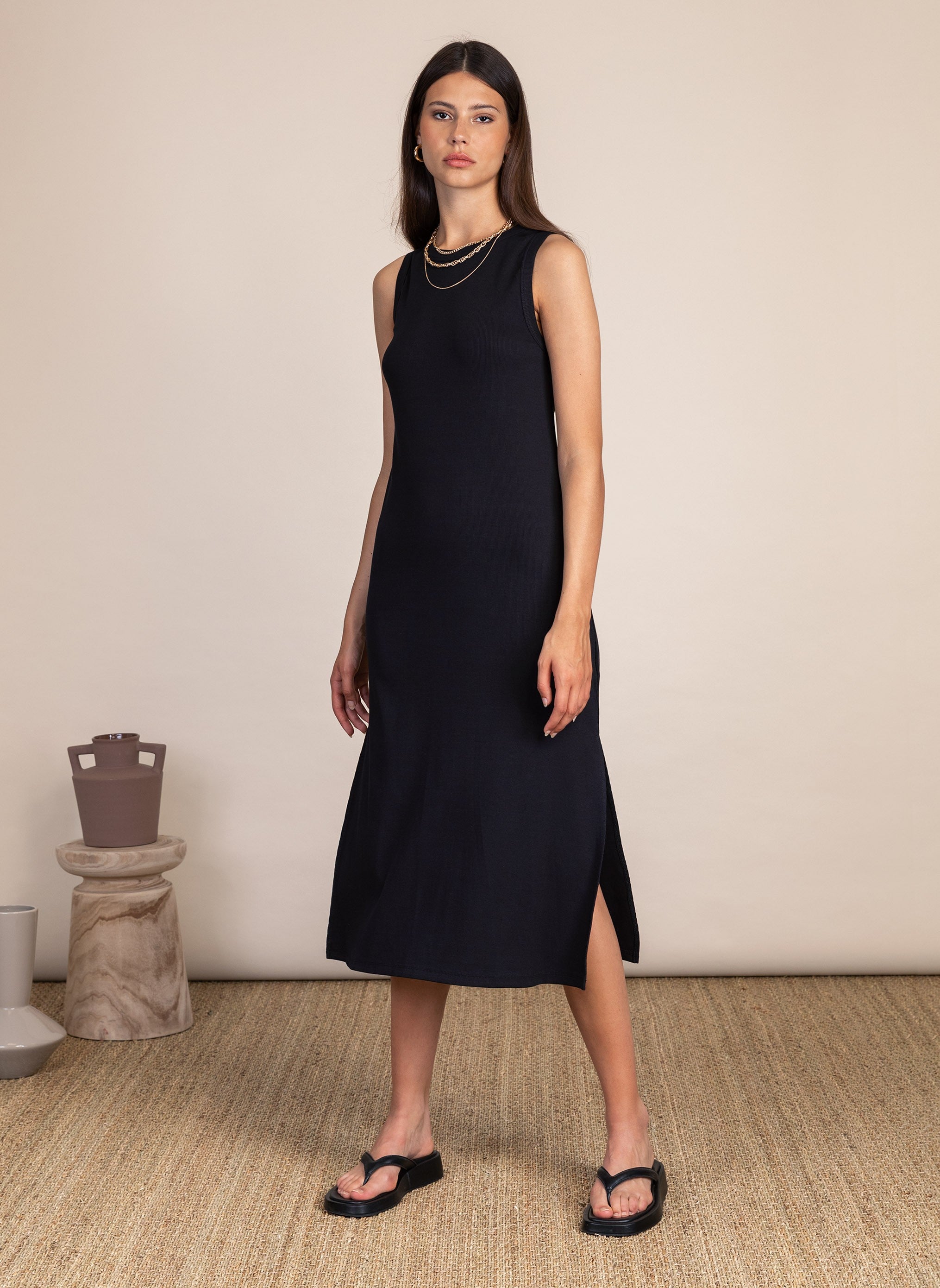 DOMITIA DRESS ebene