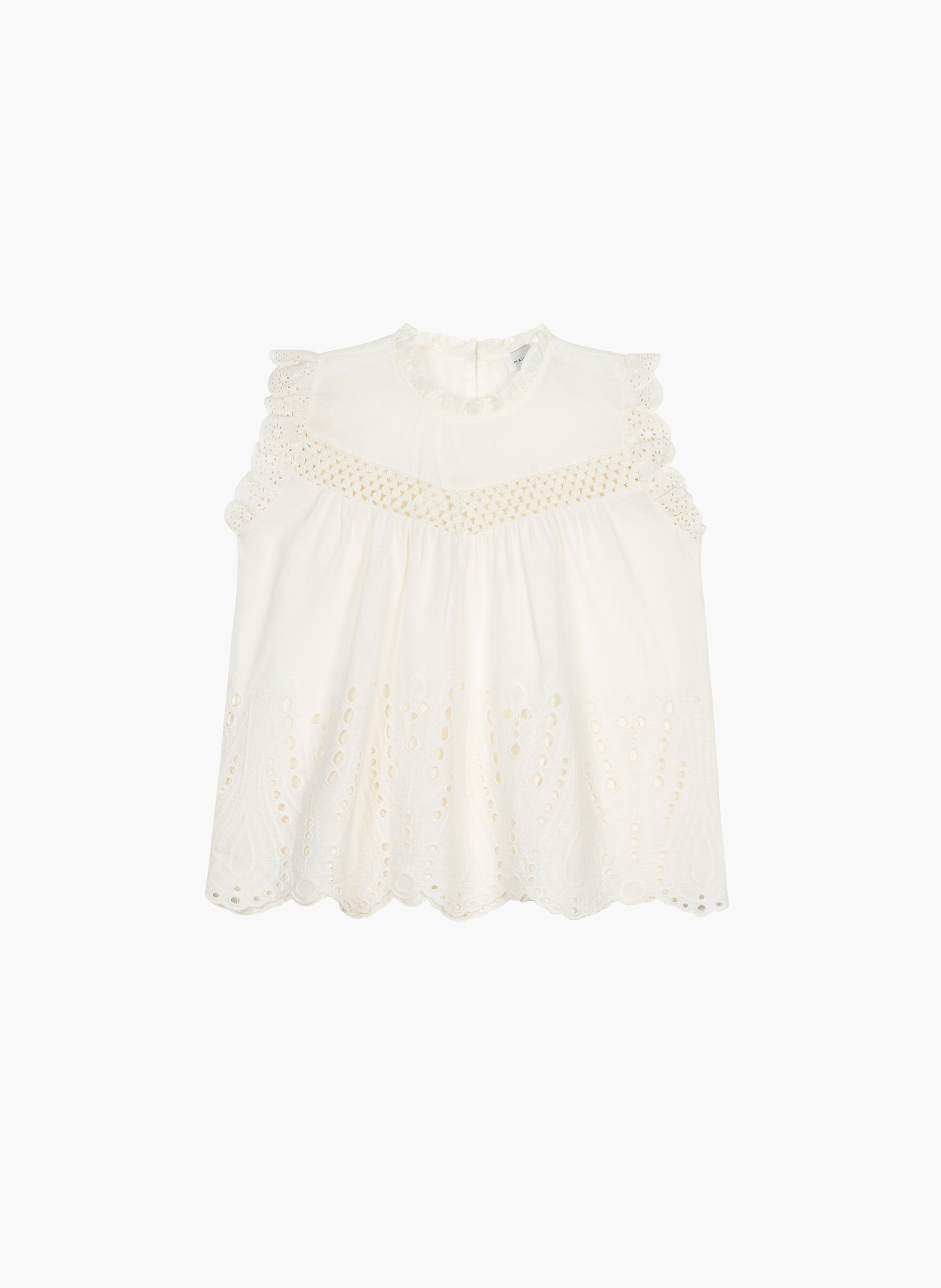 IBRINOU BLOUSE white