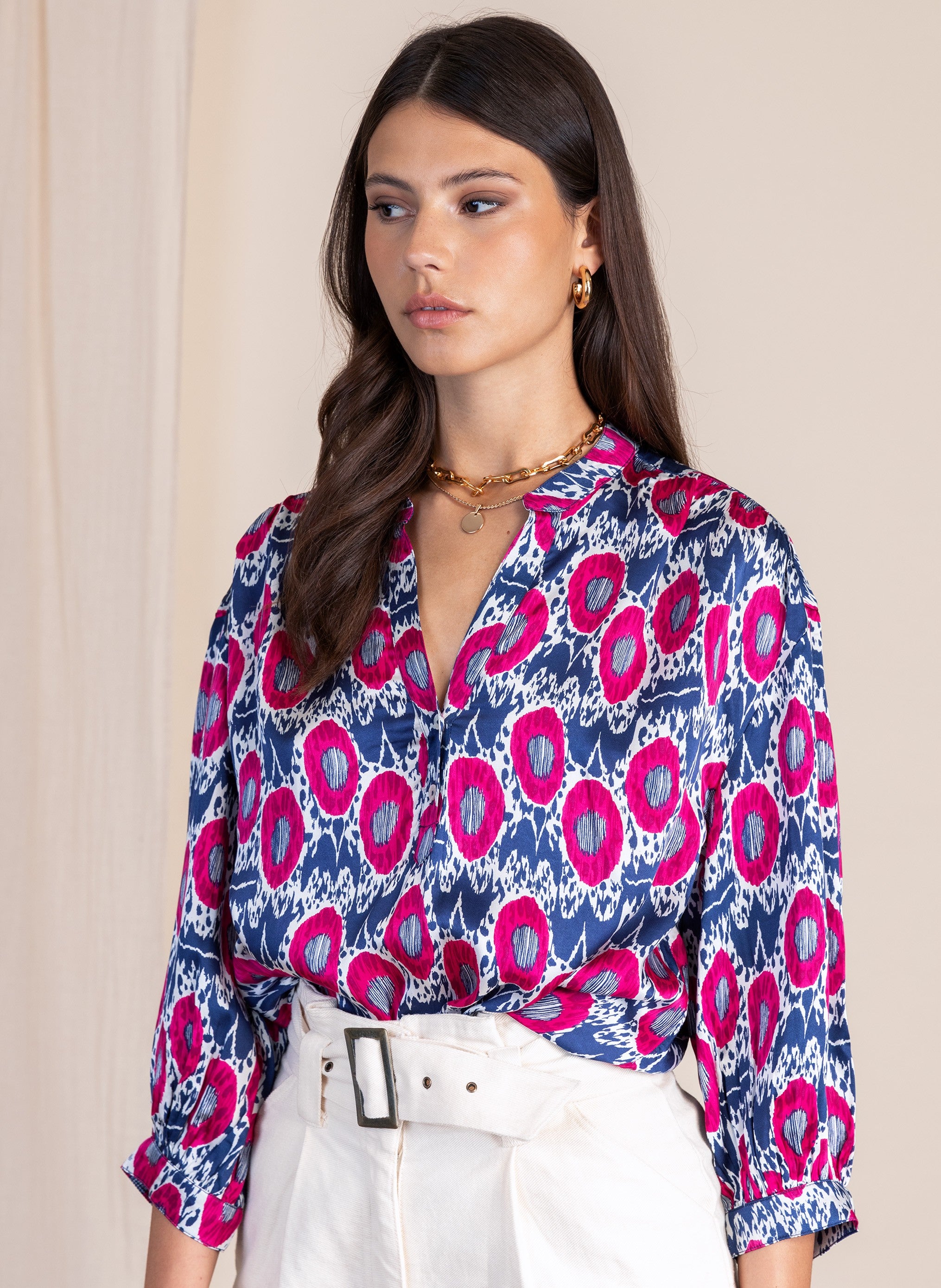 IDEAN maya pink SHIRT