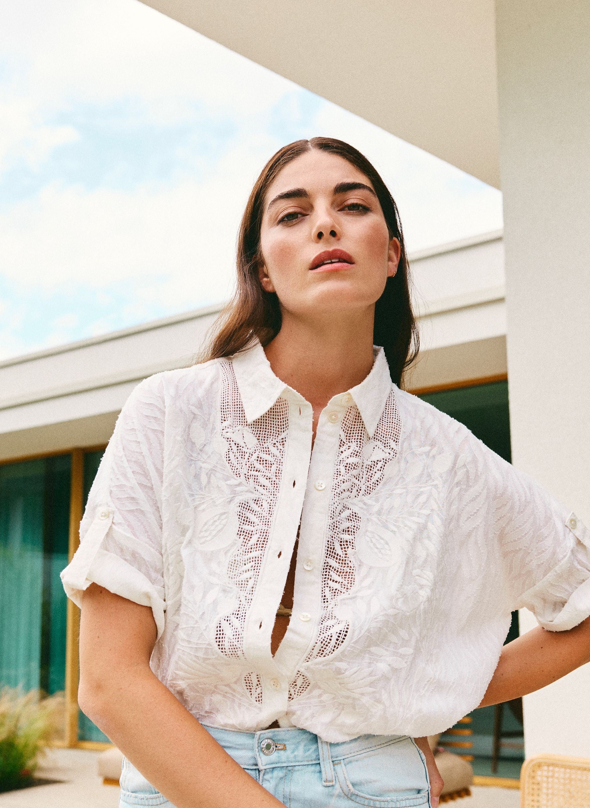 IDOYA white SHIRT