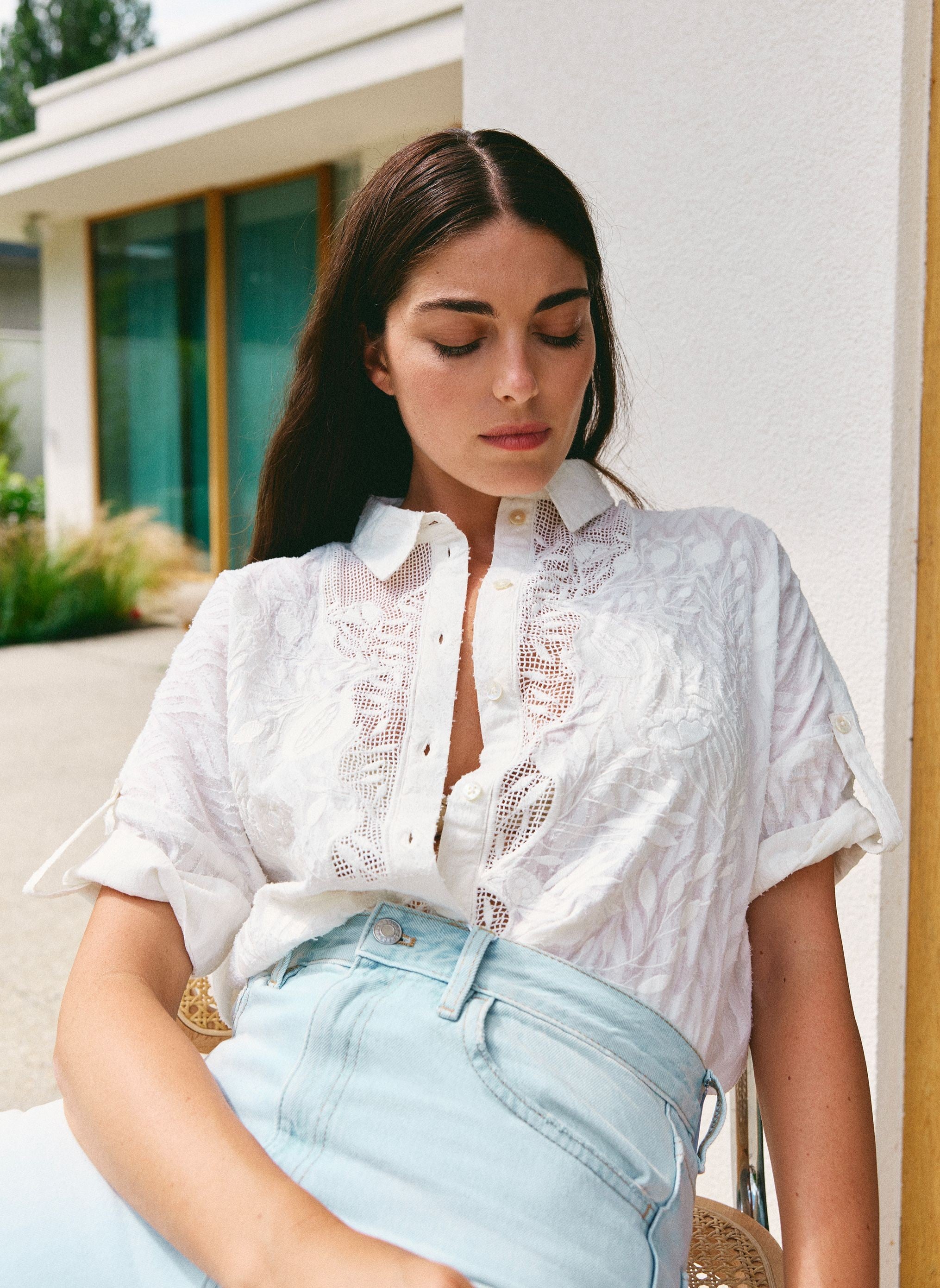 IDOYA white SHIRT