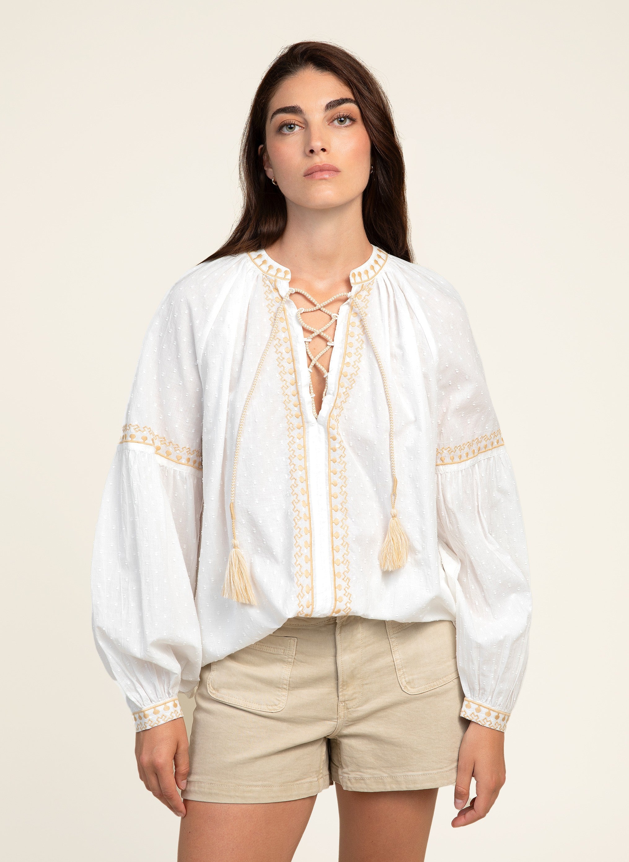 INDIYA white SHIRT