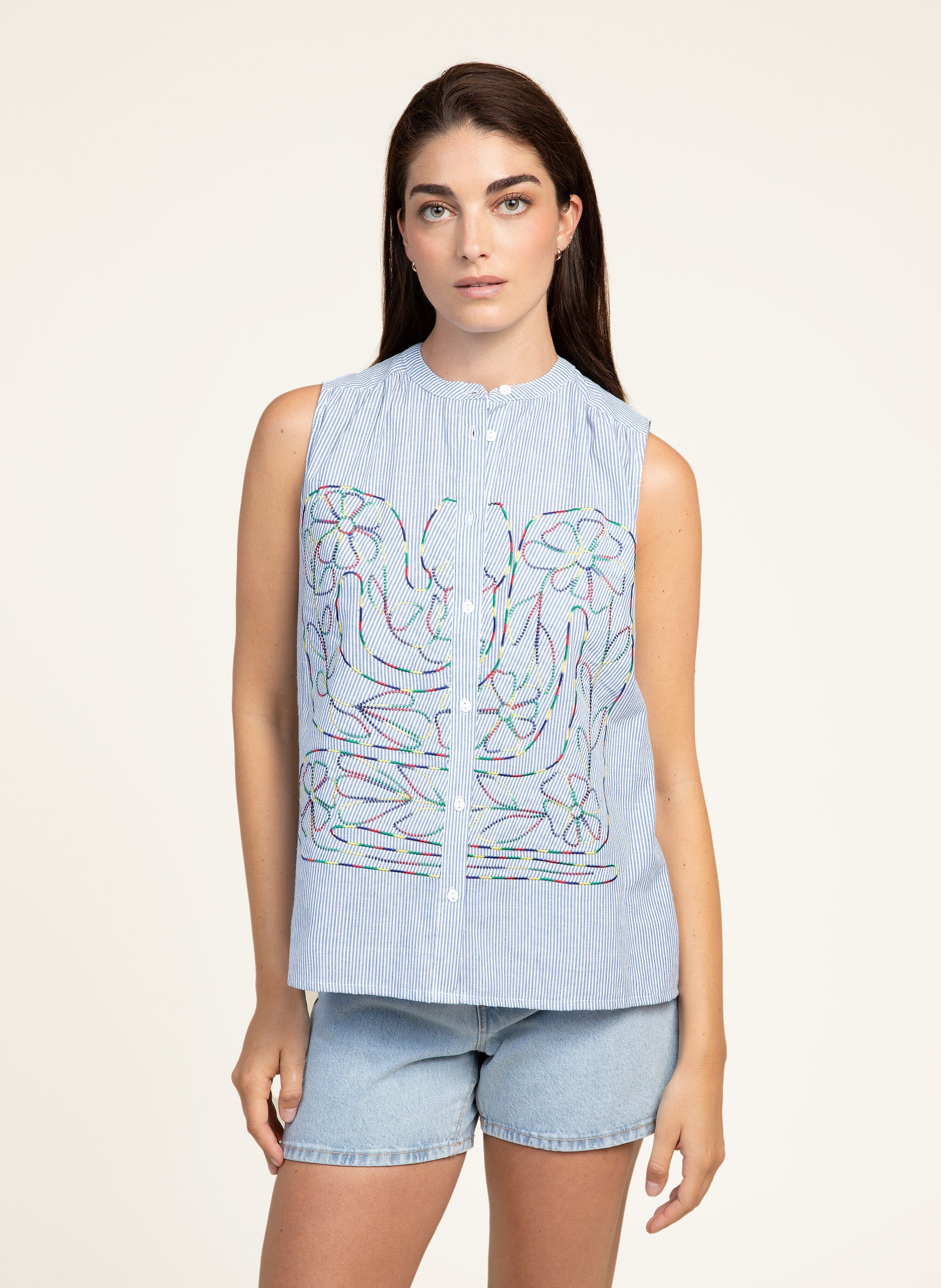 INOCA blue SHIRT