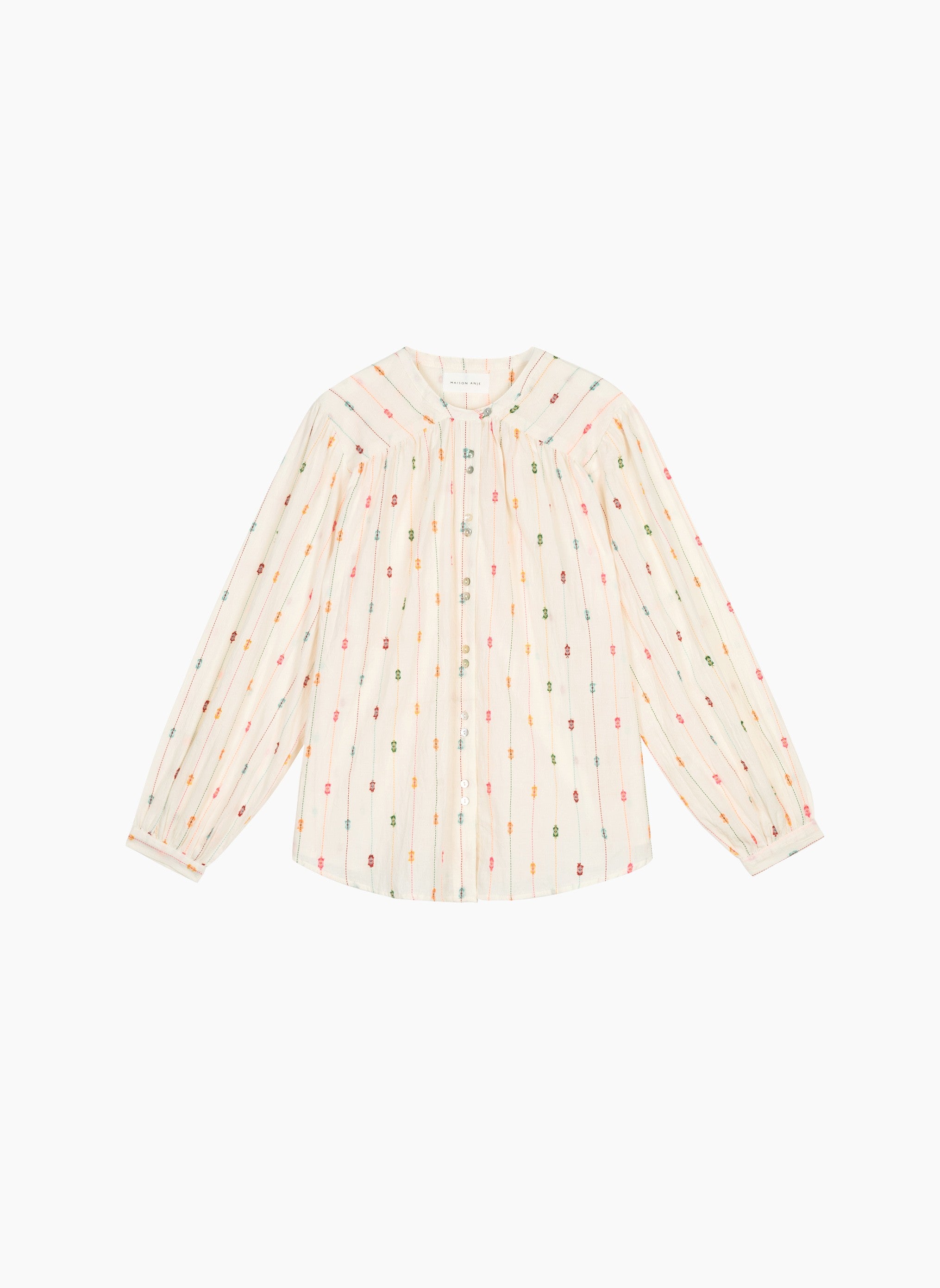 ISAEL ecru SHIRT