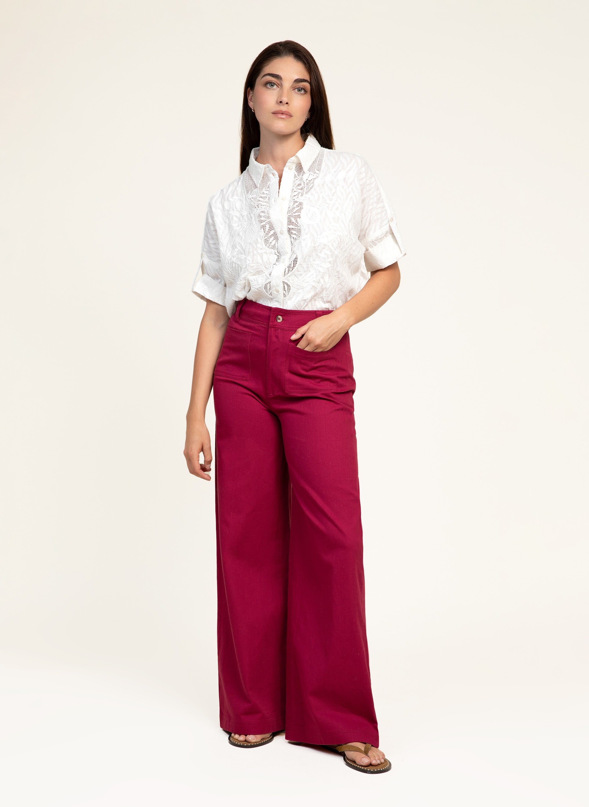 PANTALON ISLARYA purple
