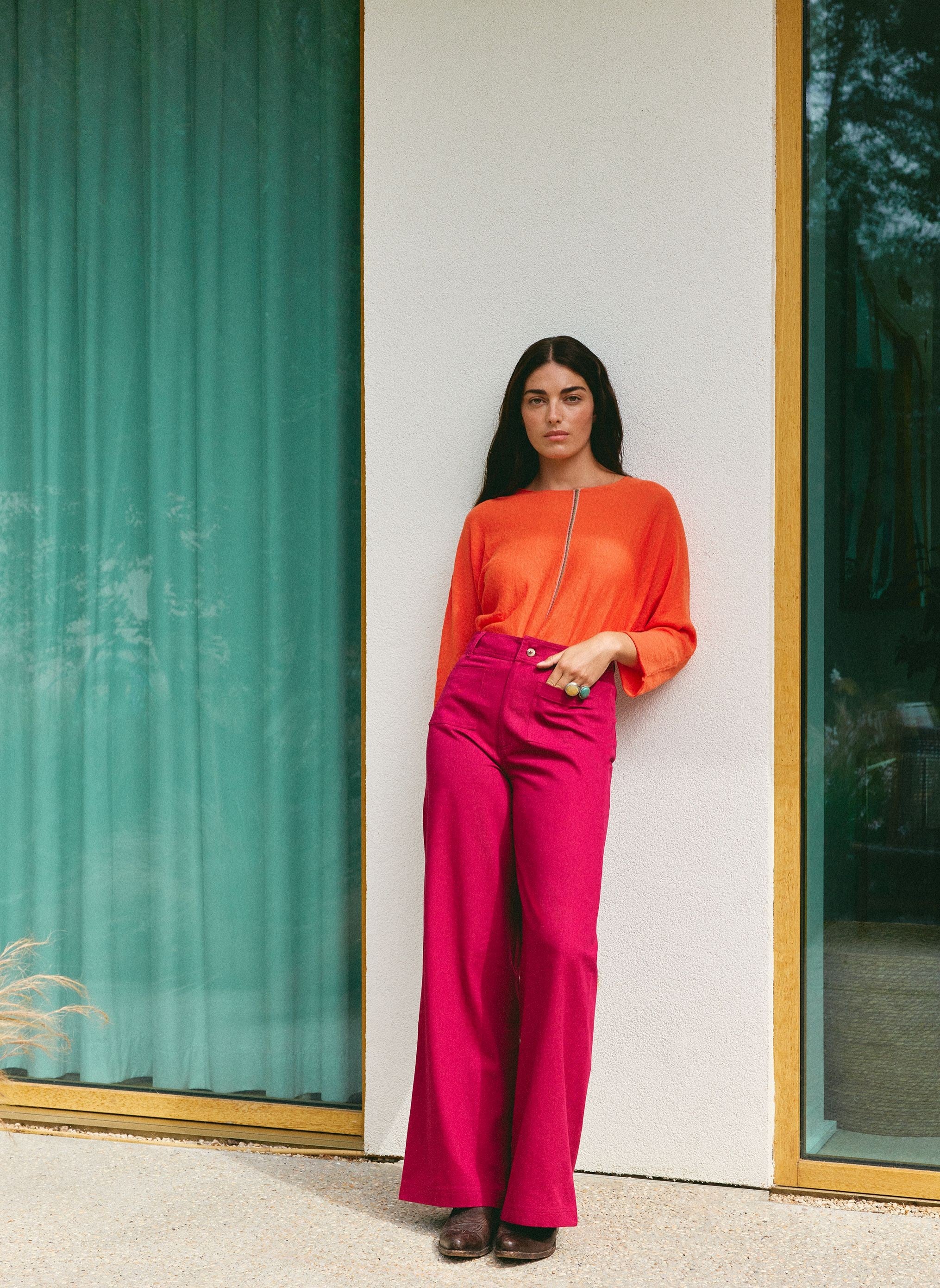 PANTALON ISLARYA purple