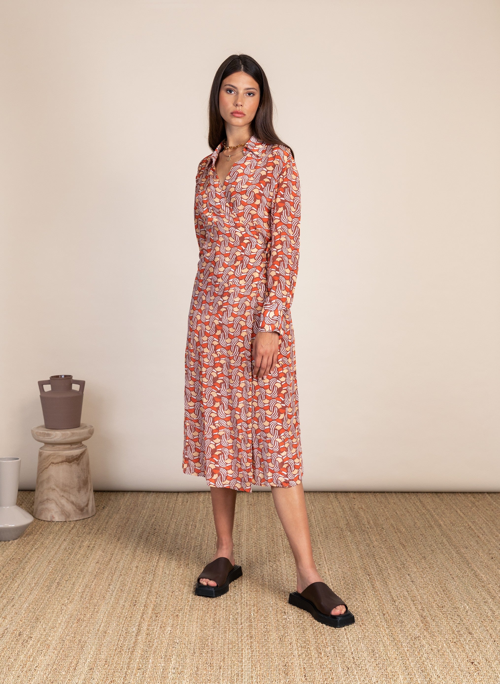 ROBE IWANE zanzibar orange