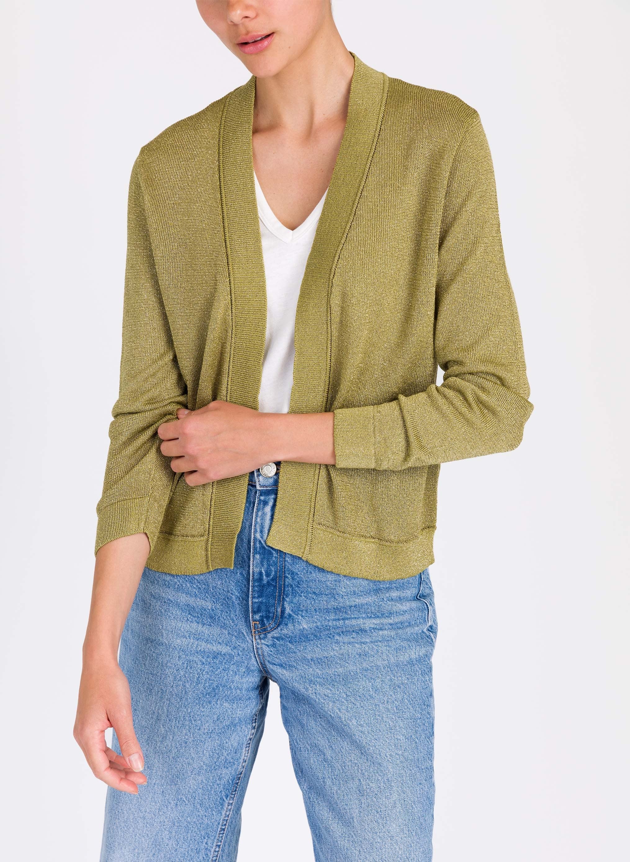 CARDIGAN LECELESTE papaya