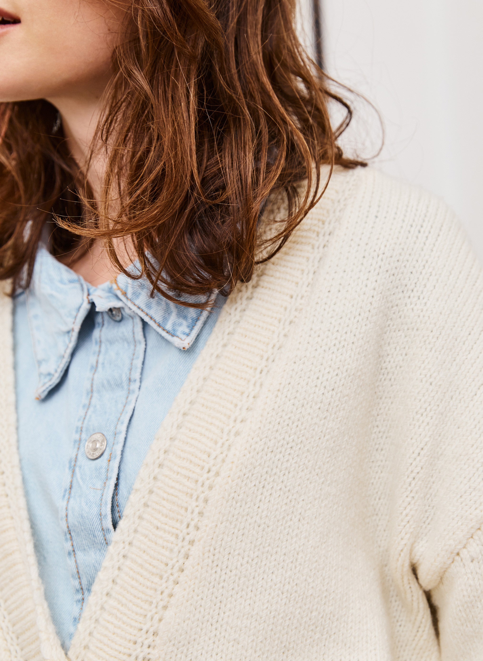 CARDIGAN LEMONCEAU zest